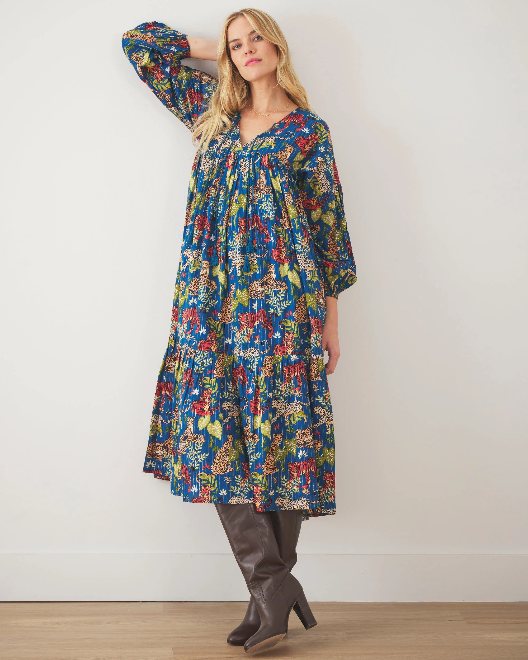 Feline Fatale - Day Tripper Dress | Midnight Swim - Image 2