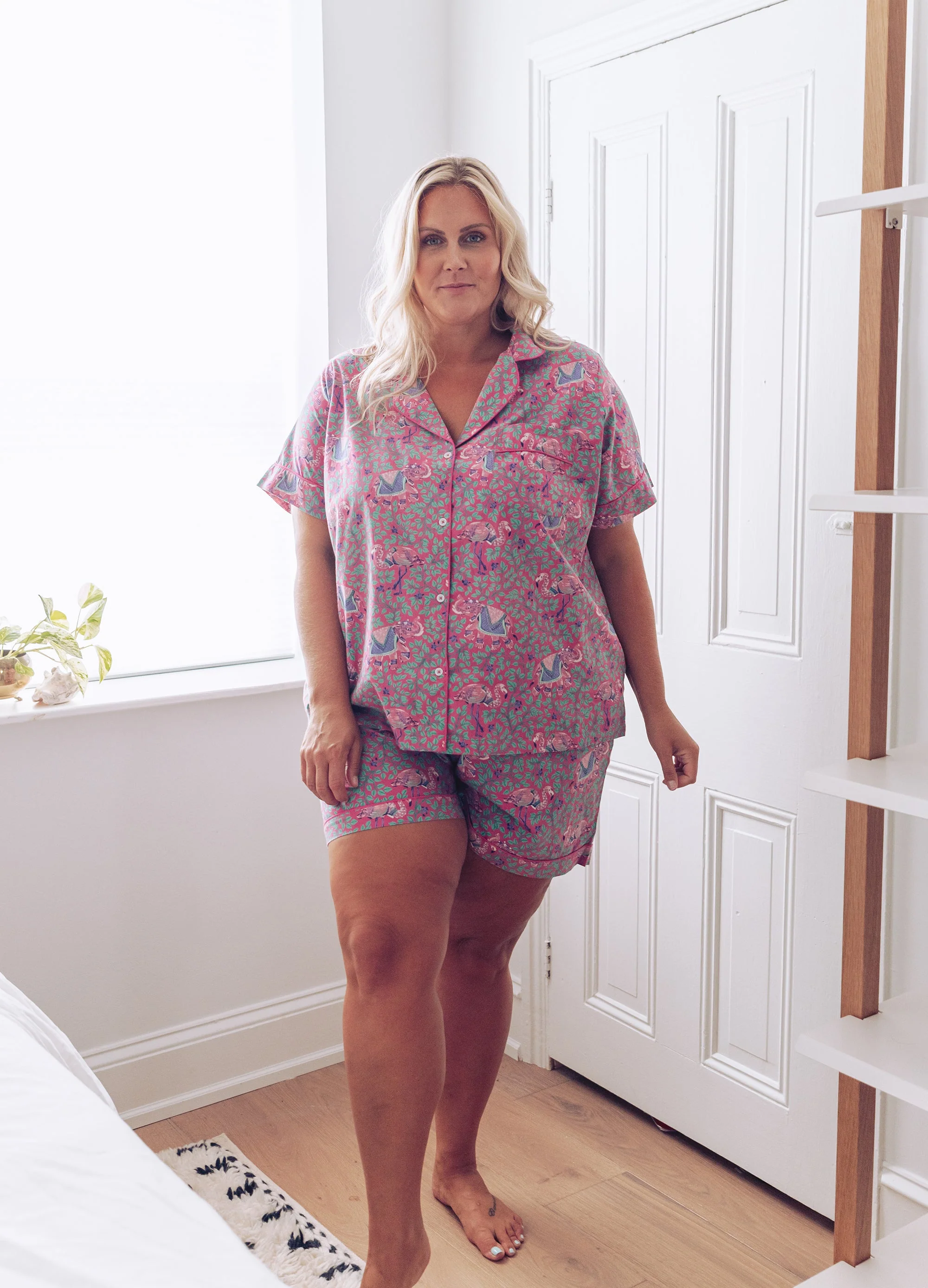 Flamenco - Short PJ Set | Fuchsia - Image 3