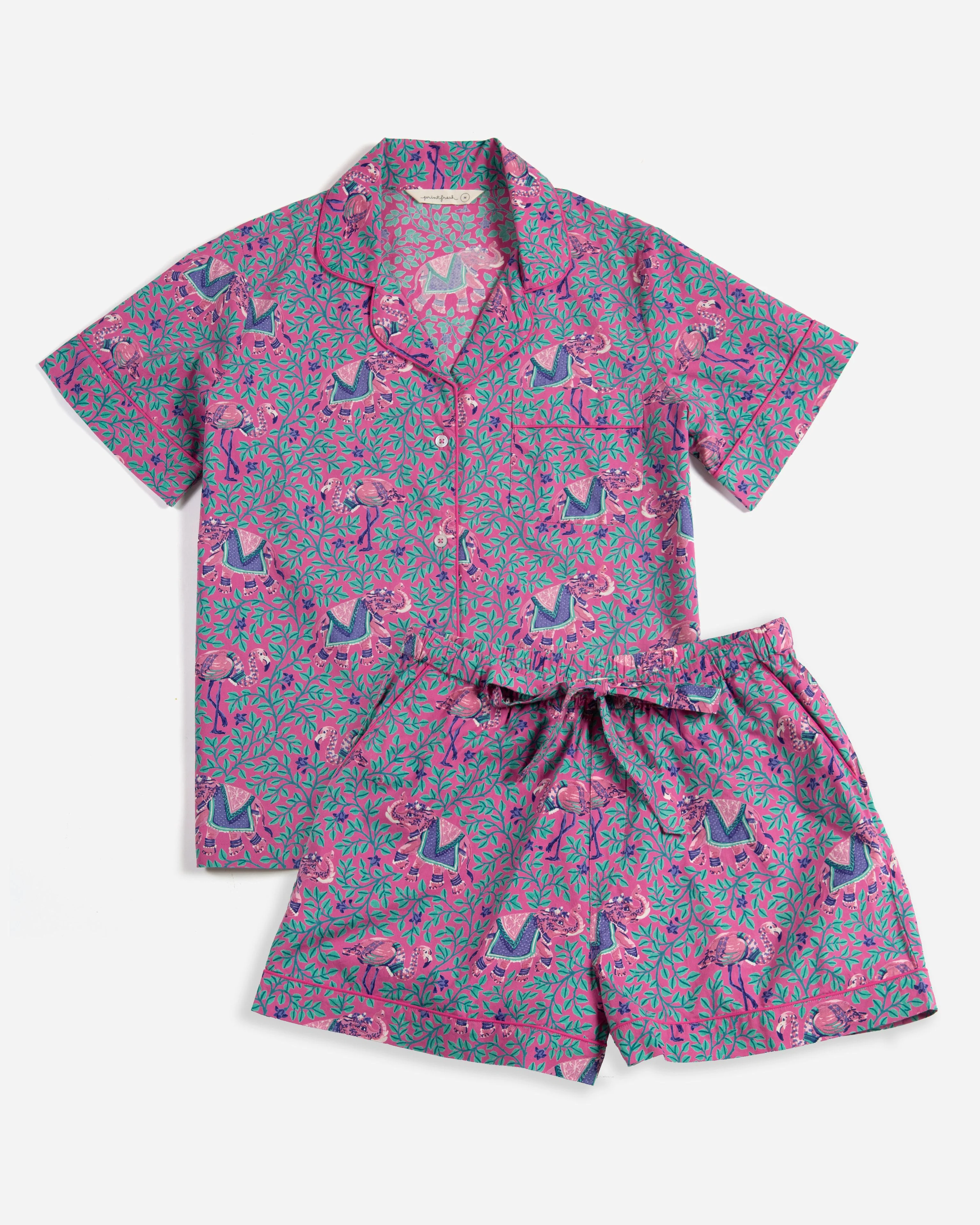 Flamenco - Short PJ Set | Fuchsia - Image 5