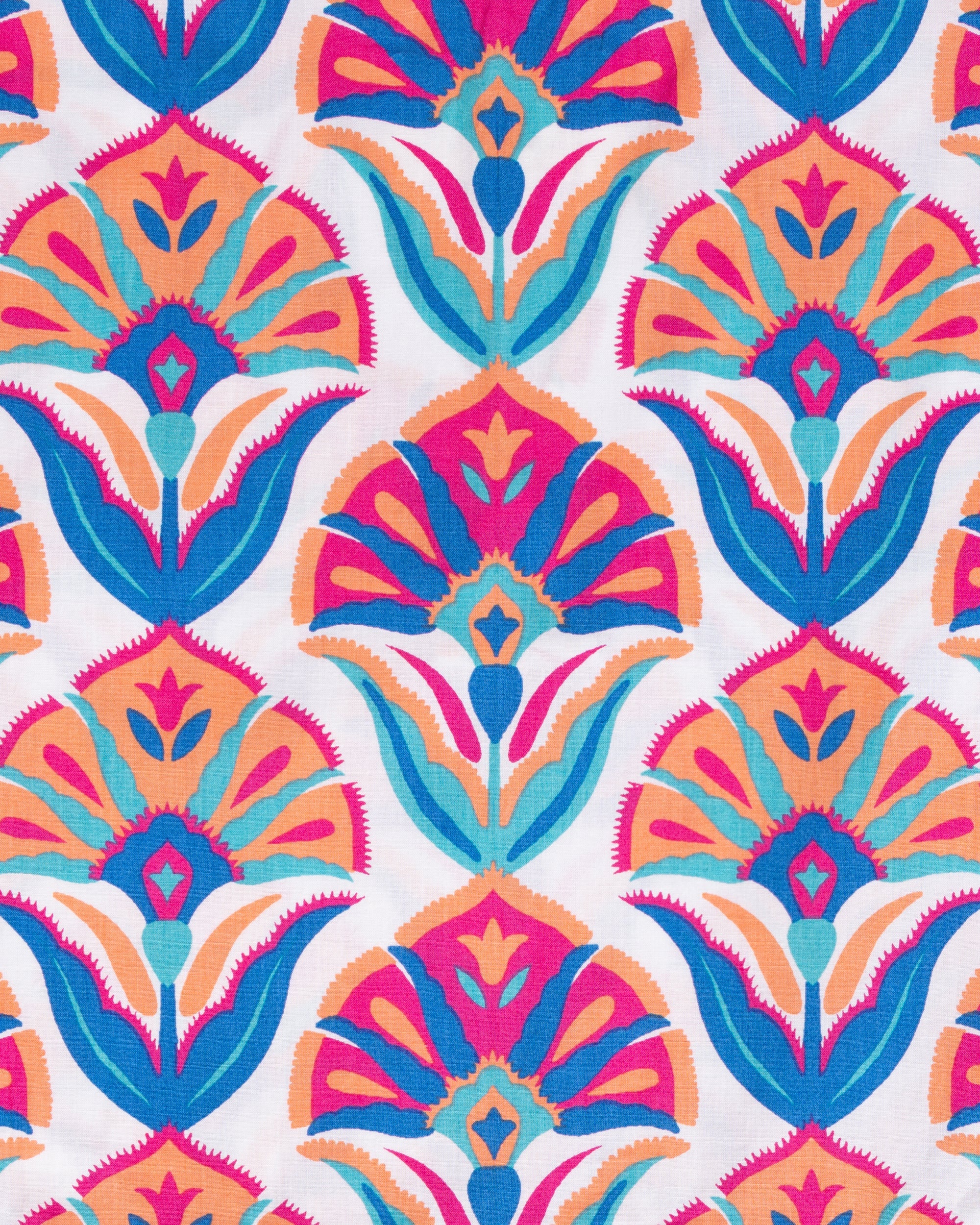 Geo Floral - Coastal Dress | Fuschia Cloud - Image 6