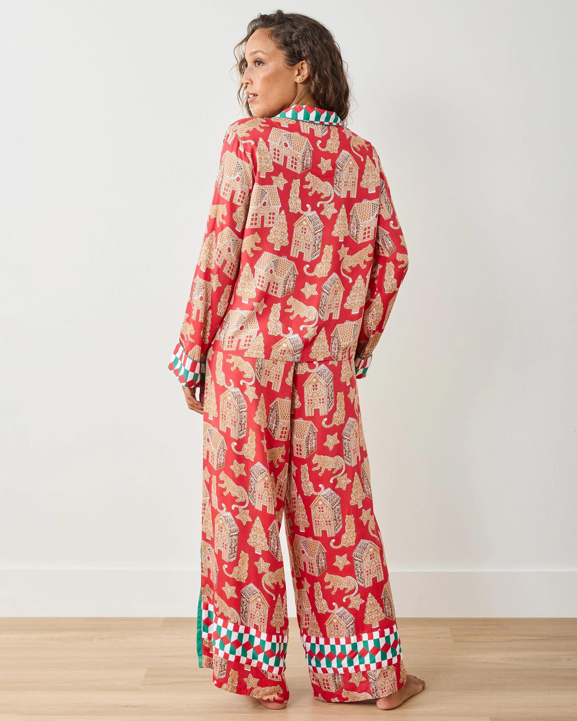 Gingerbread Party - Eco Satin Rittenhouse Set | Ruby - Image 4