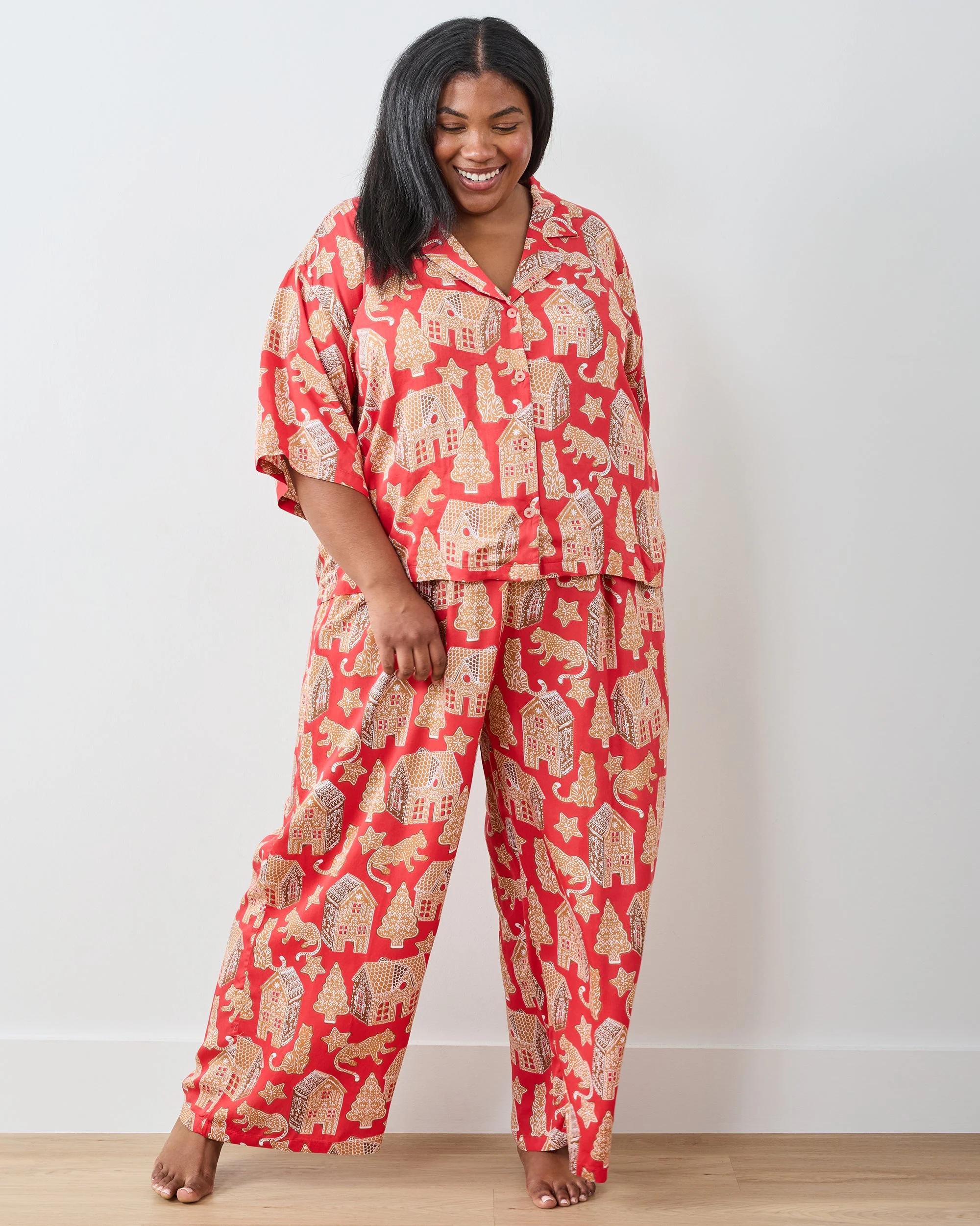 Gingerbread Party - Eco Satin Wildest Dreams Set | Ruby - Image 5