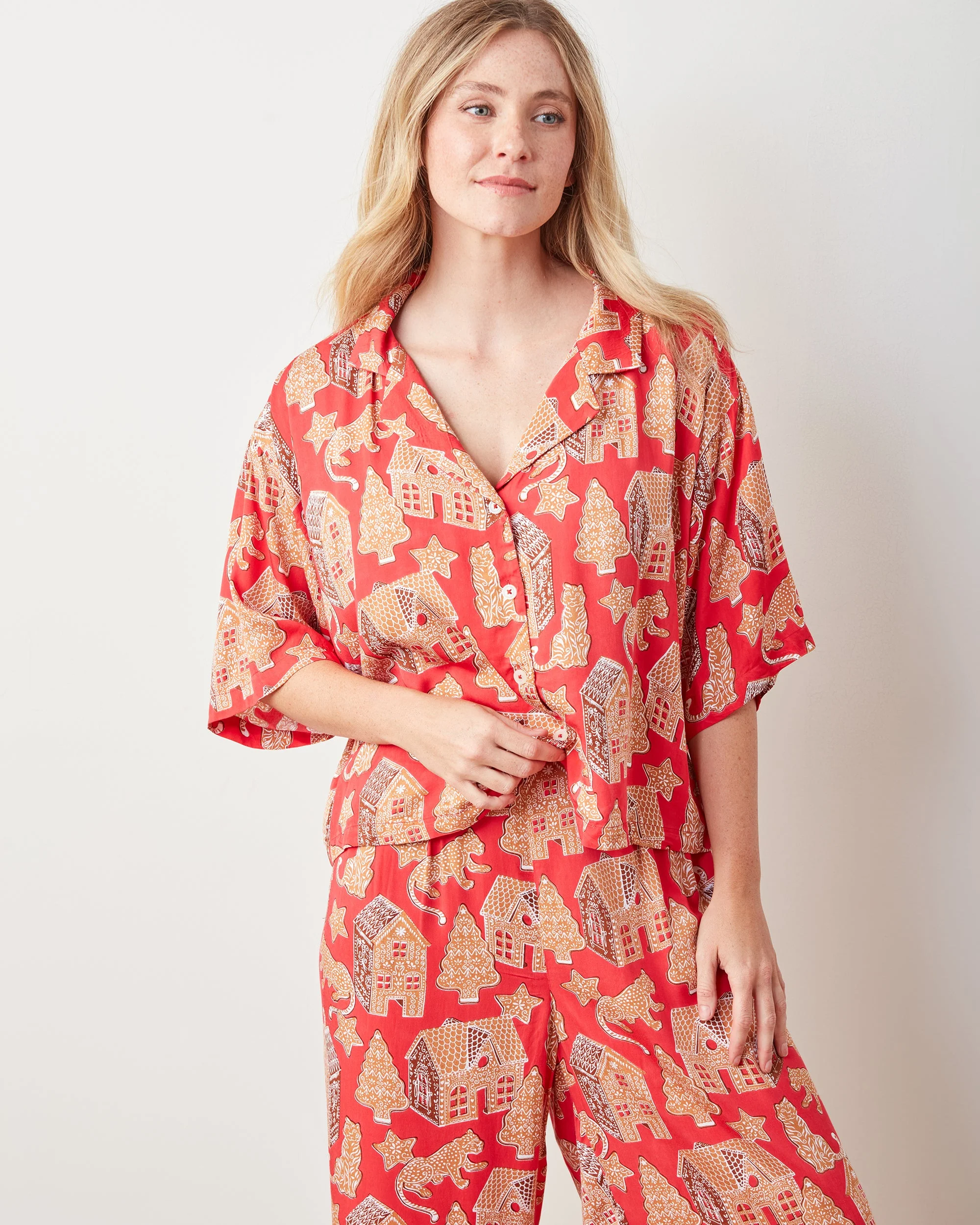 Gingerbread Party - Tall Eco Satin Wildest Dreams Set | Ruby - Image 5