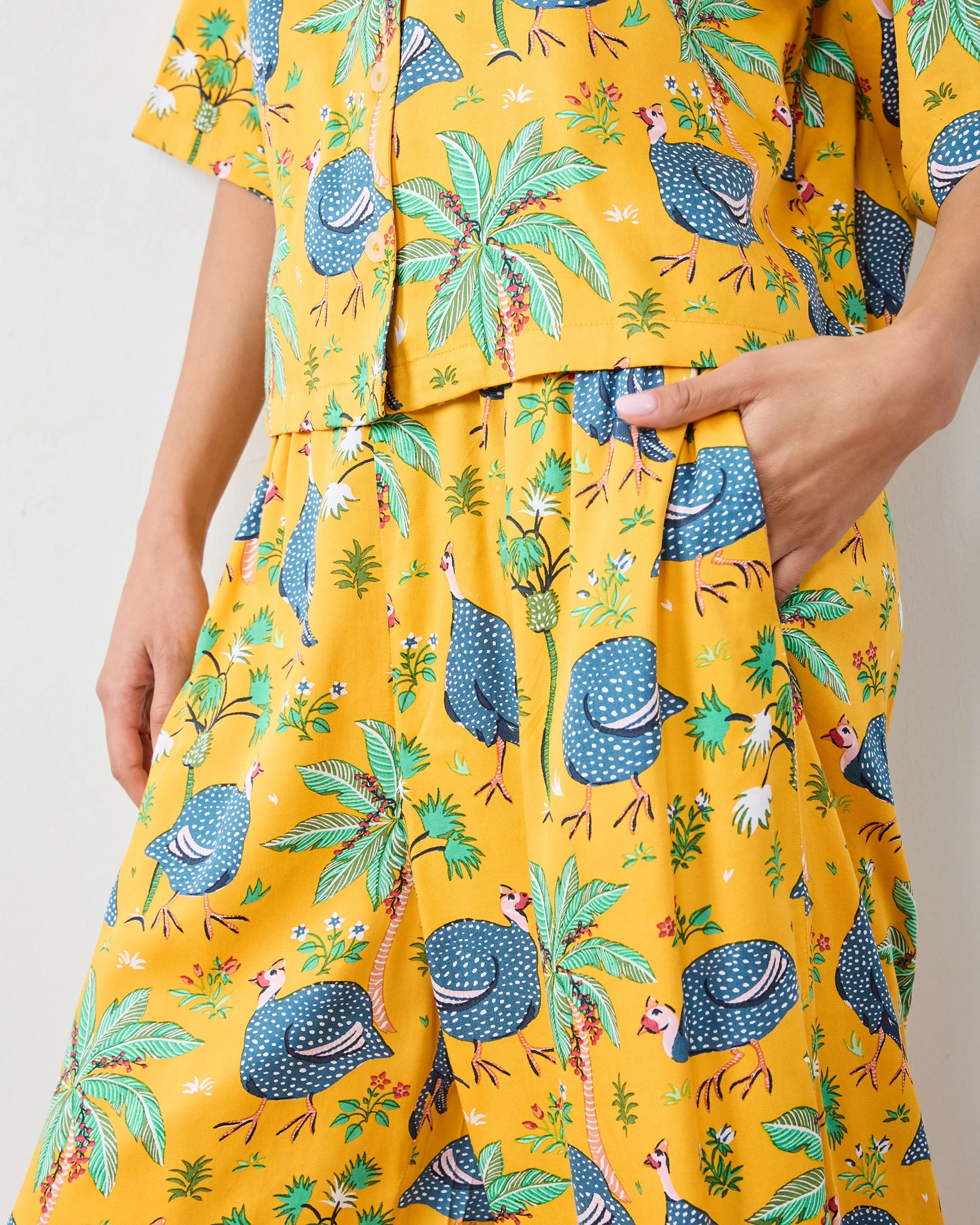 Guinea Hens - Eco Satin Wildest Dreams Set | Marigold - Image 6