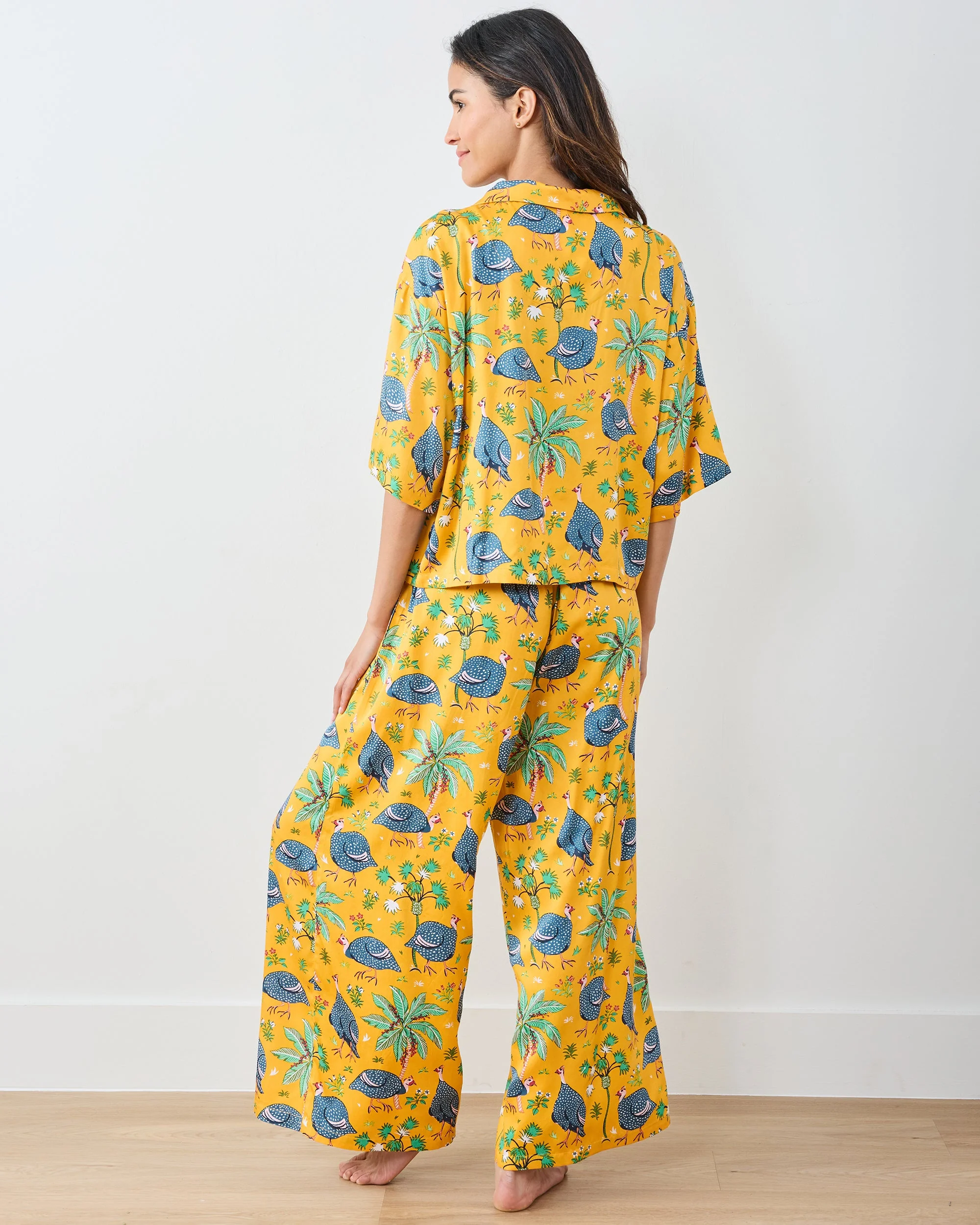 Guinea Hens - Eco Satin Wildest Dreams Set | Marigold - Image 7