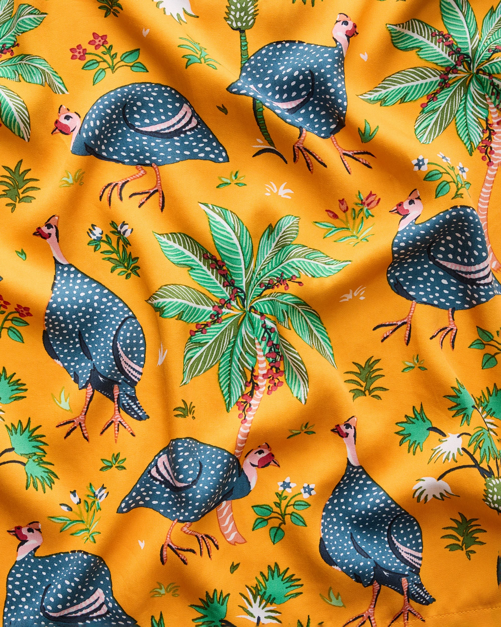 Guinea Hens - Eco Satin Wildest Dreams Set | Marigold - Image 9