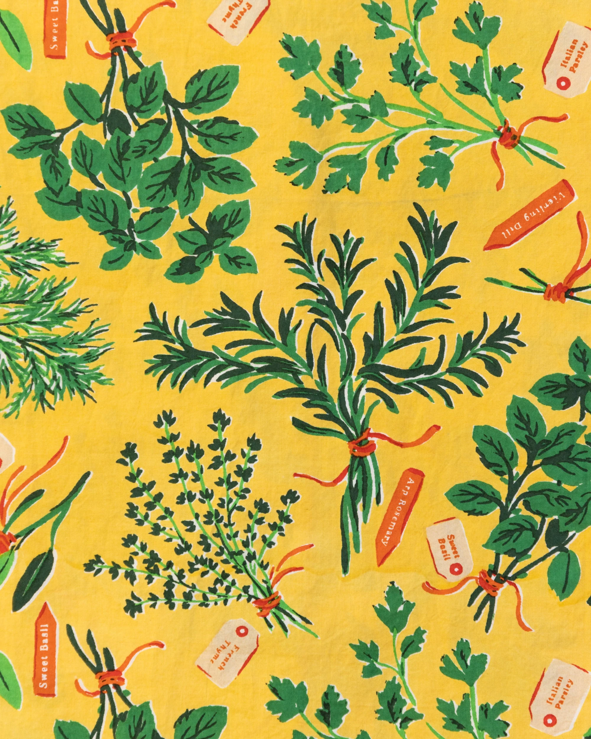 Herb Garden - Long PJ Set | Citrine - Image 7