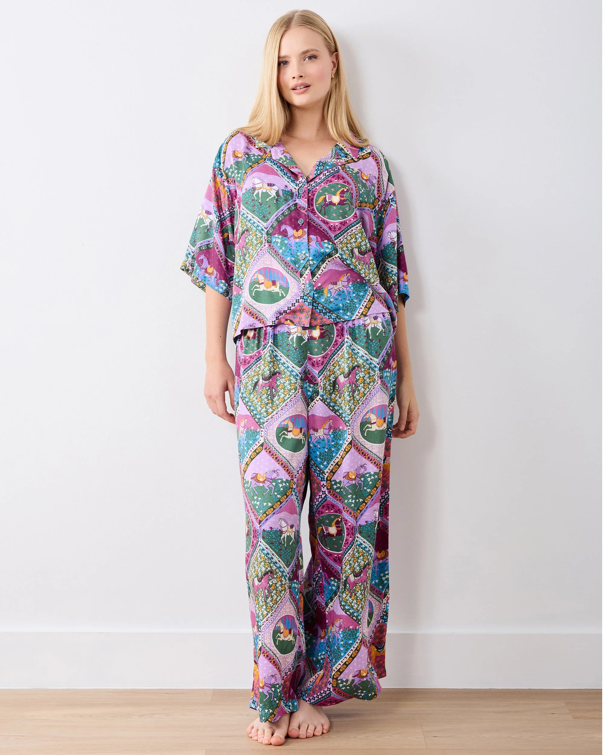 High Horse - Eco Satin Wildest Dream Set | Mulberry - Image 2