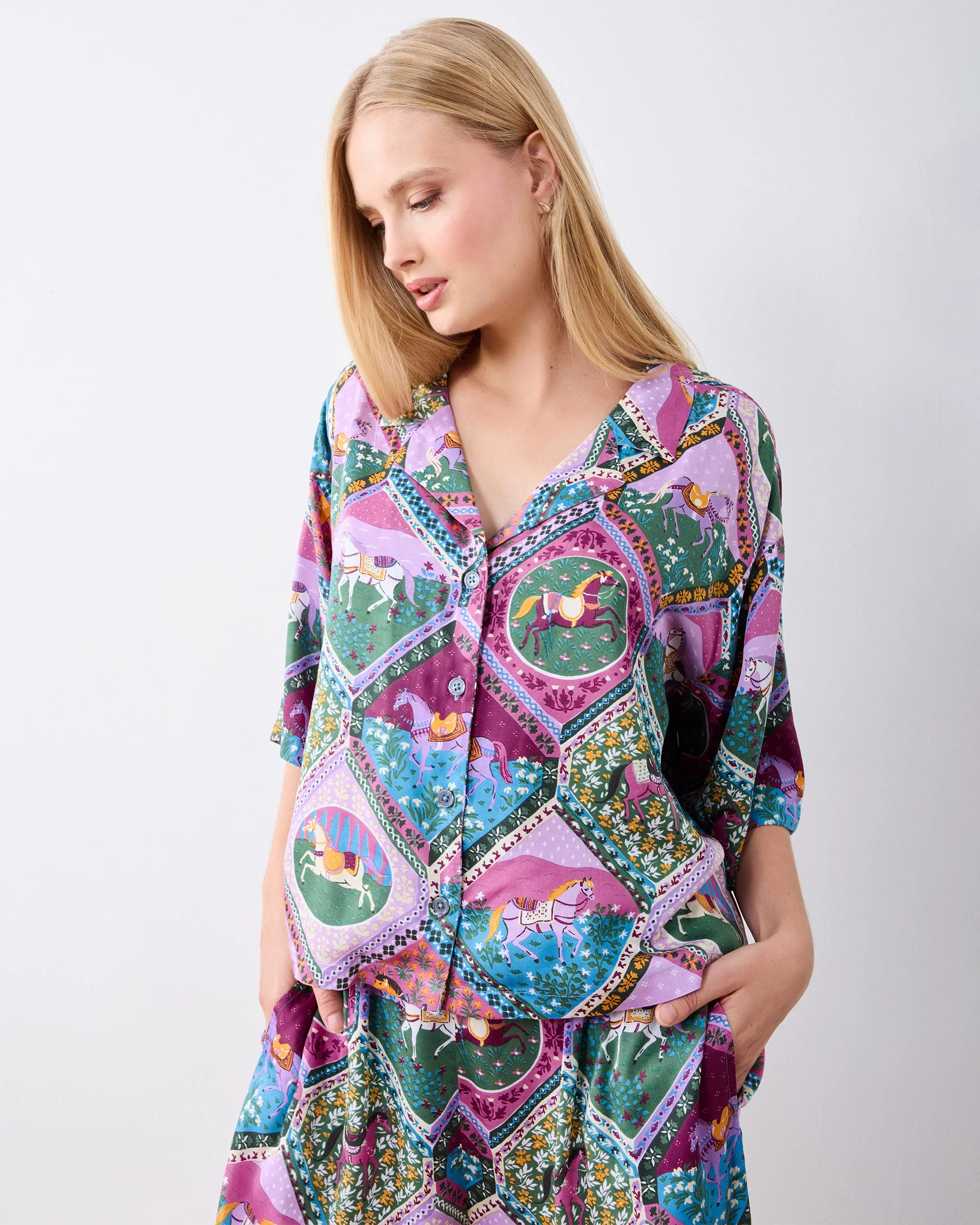 High Horse - Eco Satin Wildest Dream Set | Mulberry - Image 3