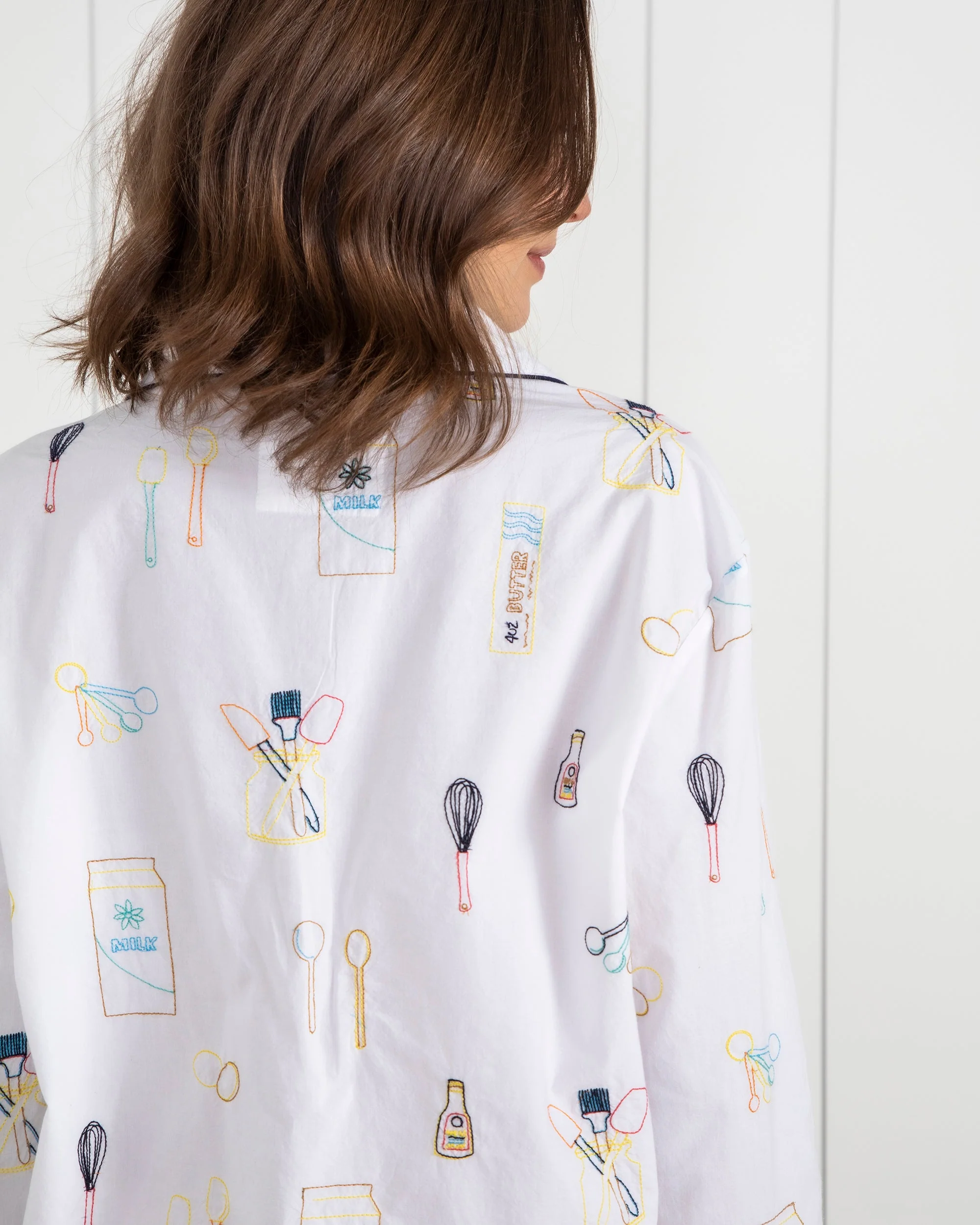 Home Chef - Long PJ Set | Cloud - Image 5