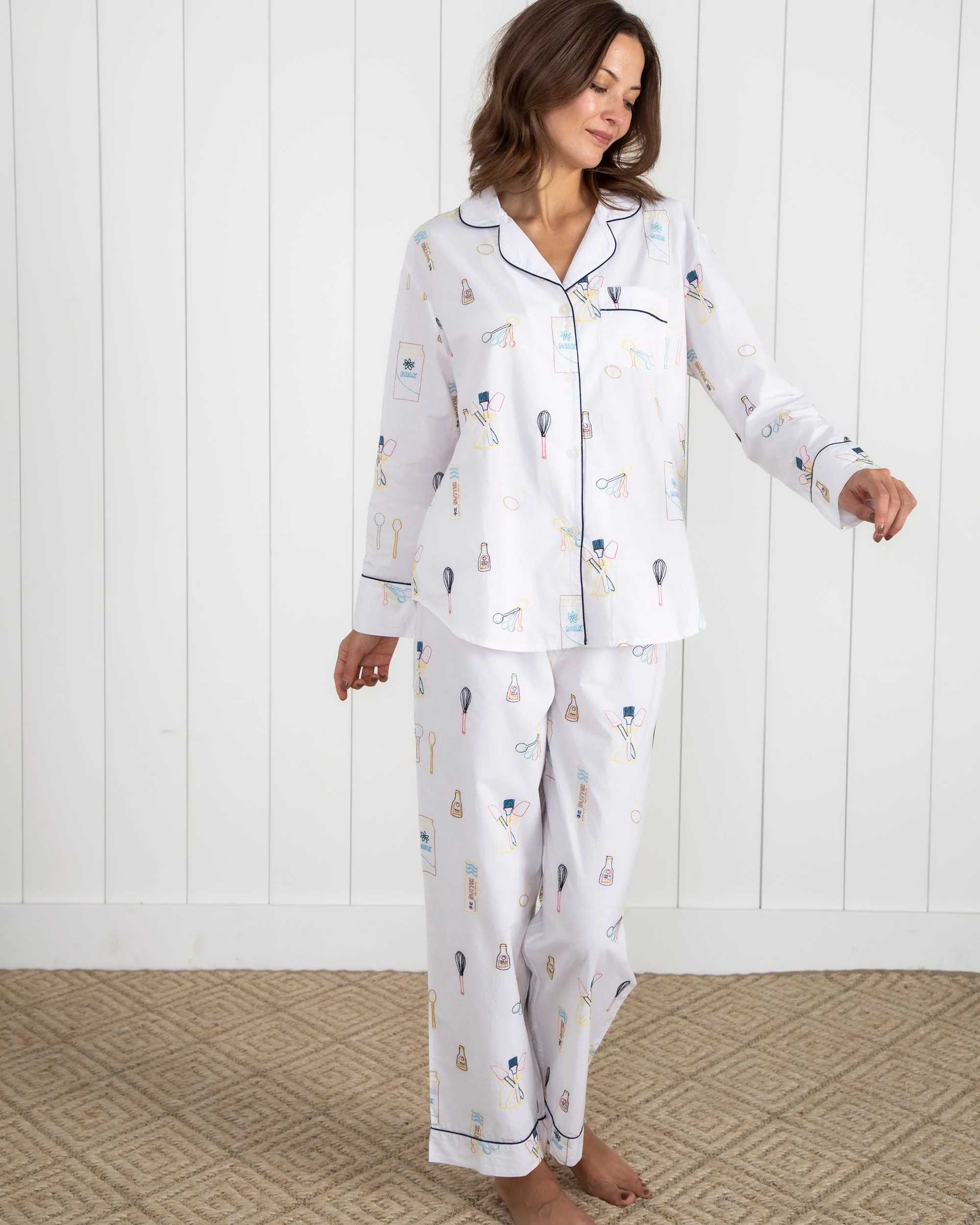 Home Chef - Long PJ Set | Cloud - Image 6