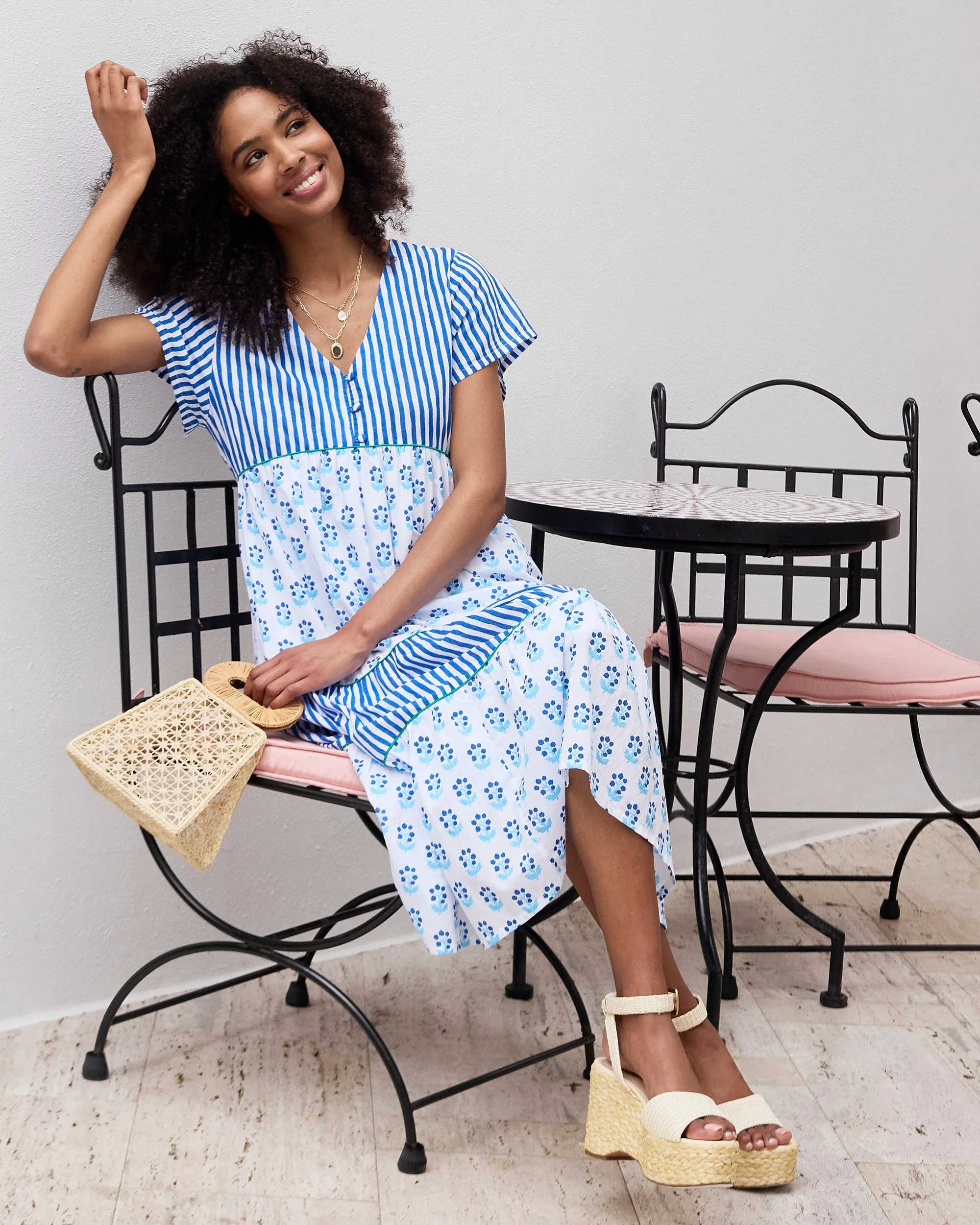 In Bloom - Main Act Dress | Blue Cloud - Image 5