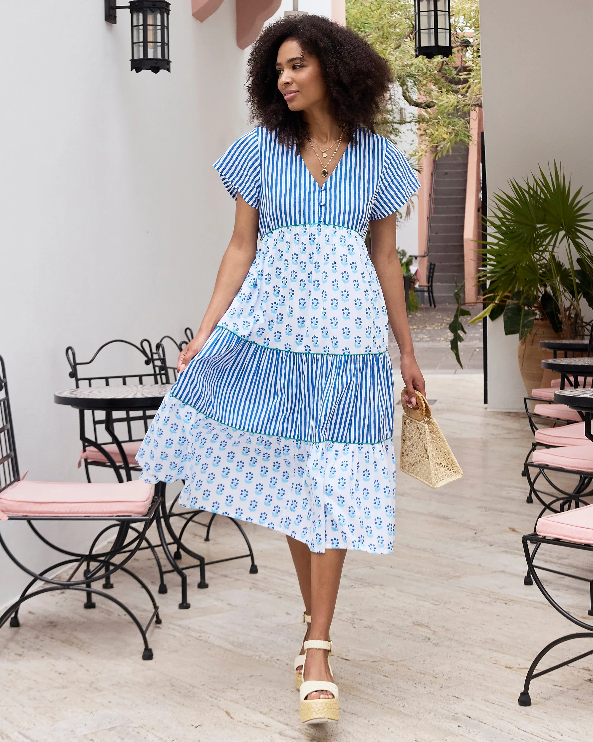 In Bloom - Main Act Dress | Blue Cloud - Image 7