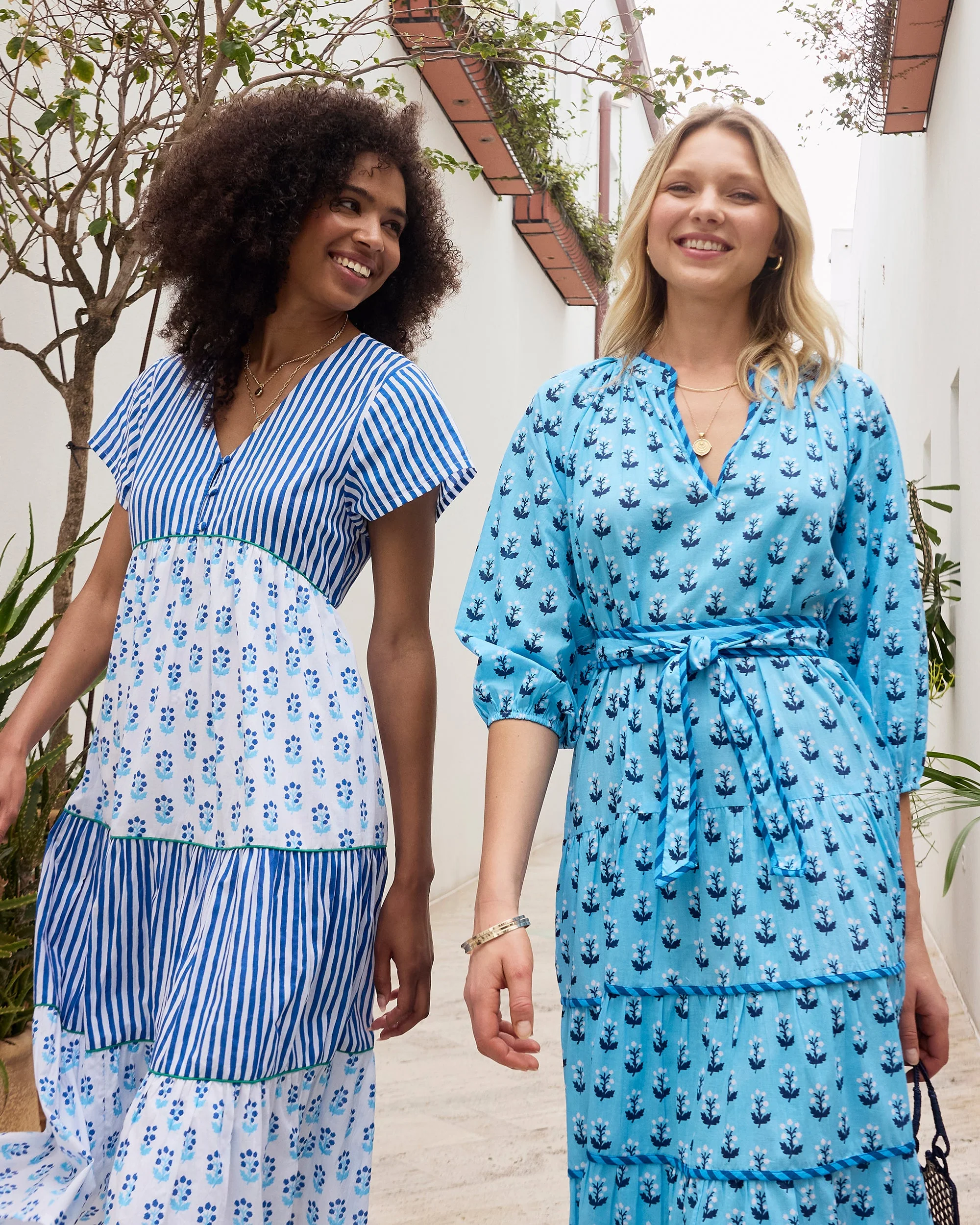 In Bloom - Main Street Dress | Powder Blue - Image 3