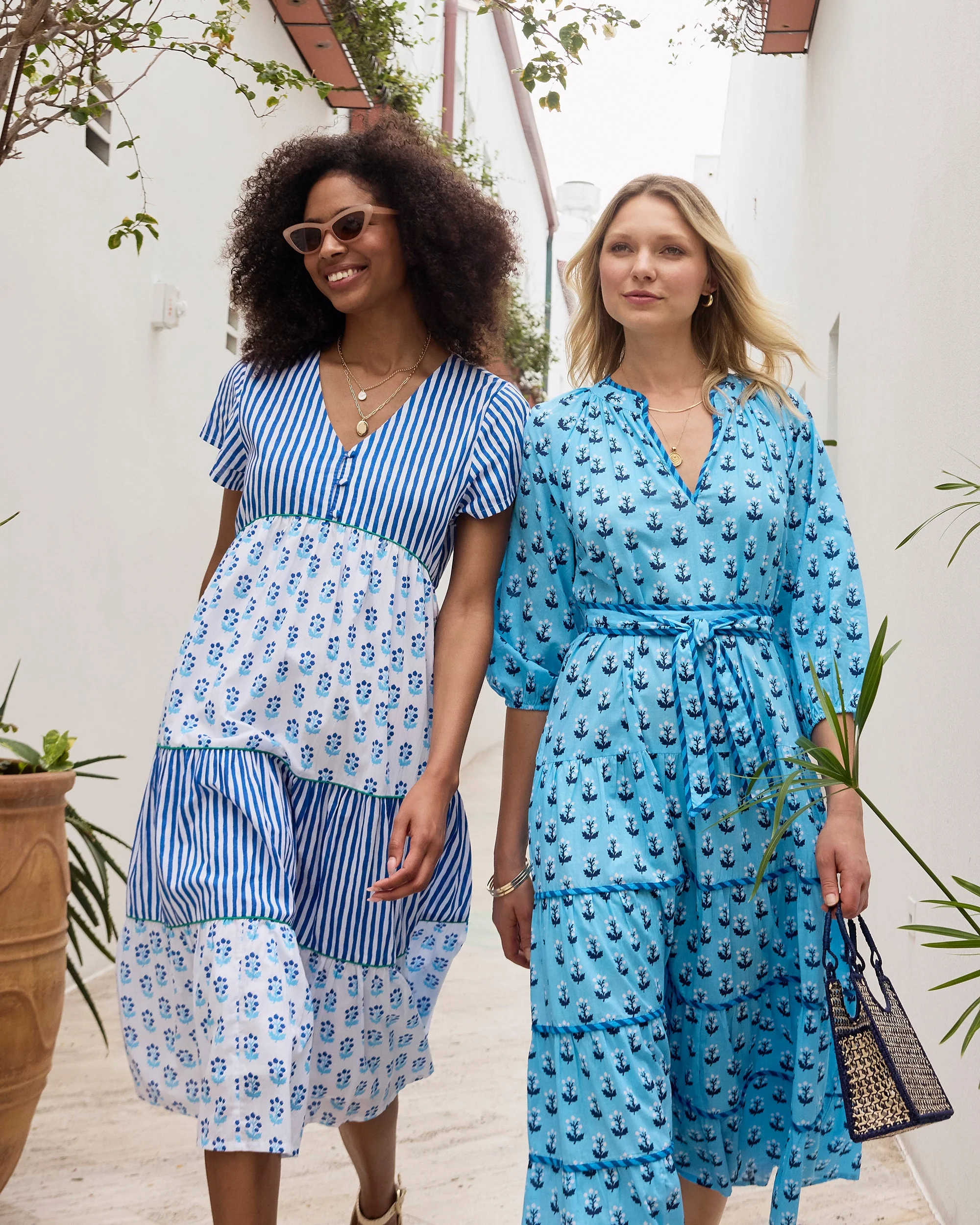 In Bloom - Main Street Dress | Powder Blue - Image 5