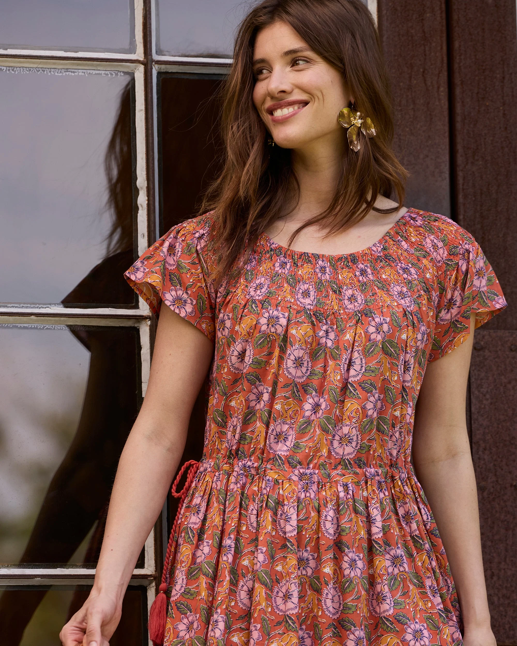 Leaps & Bounds - Eyes on You Dress | Clay Pot - Image 2