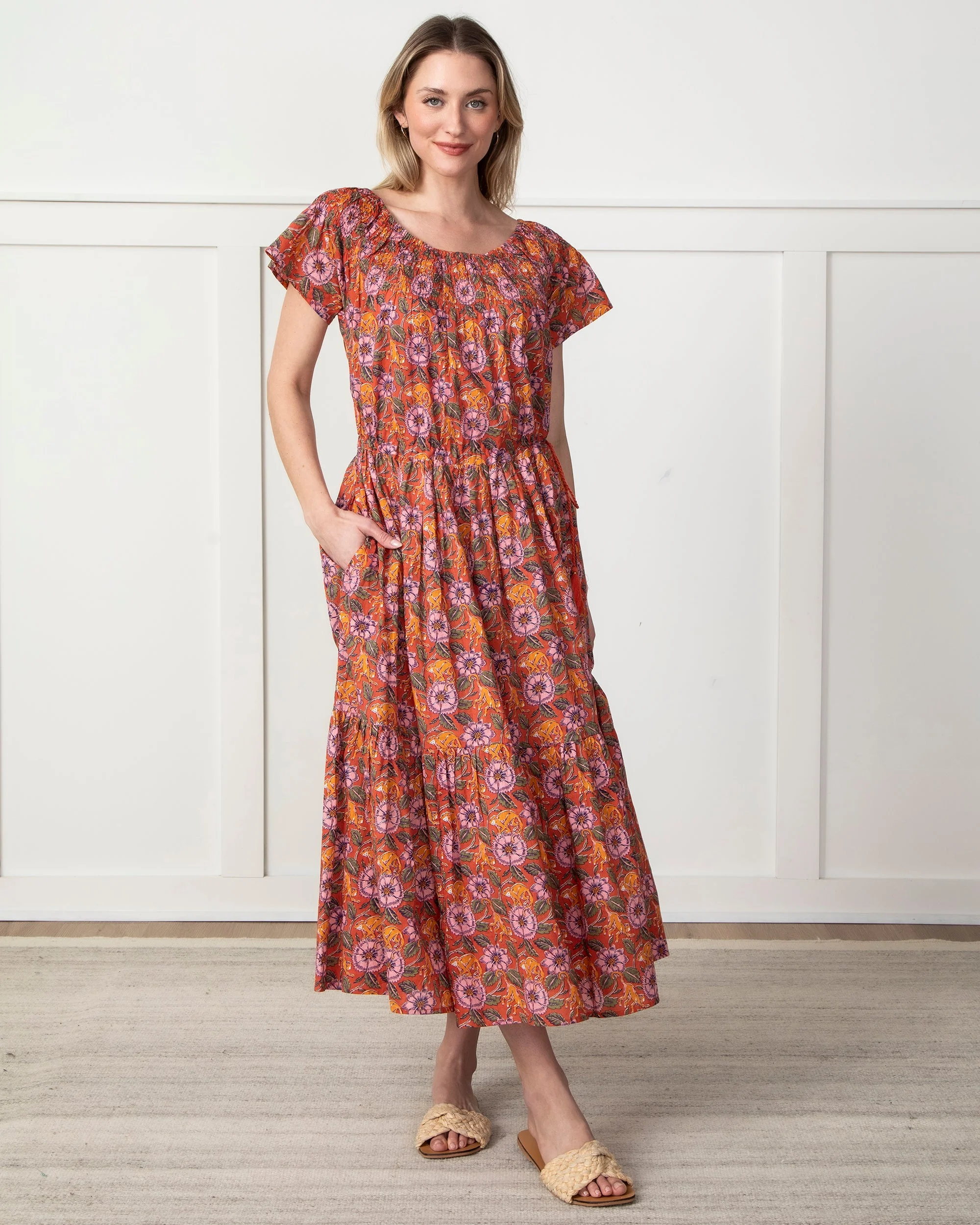 Leaps & Bounds - Eyes on You Dress | Clay Pot - Image 4
