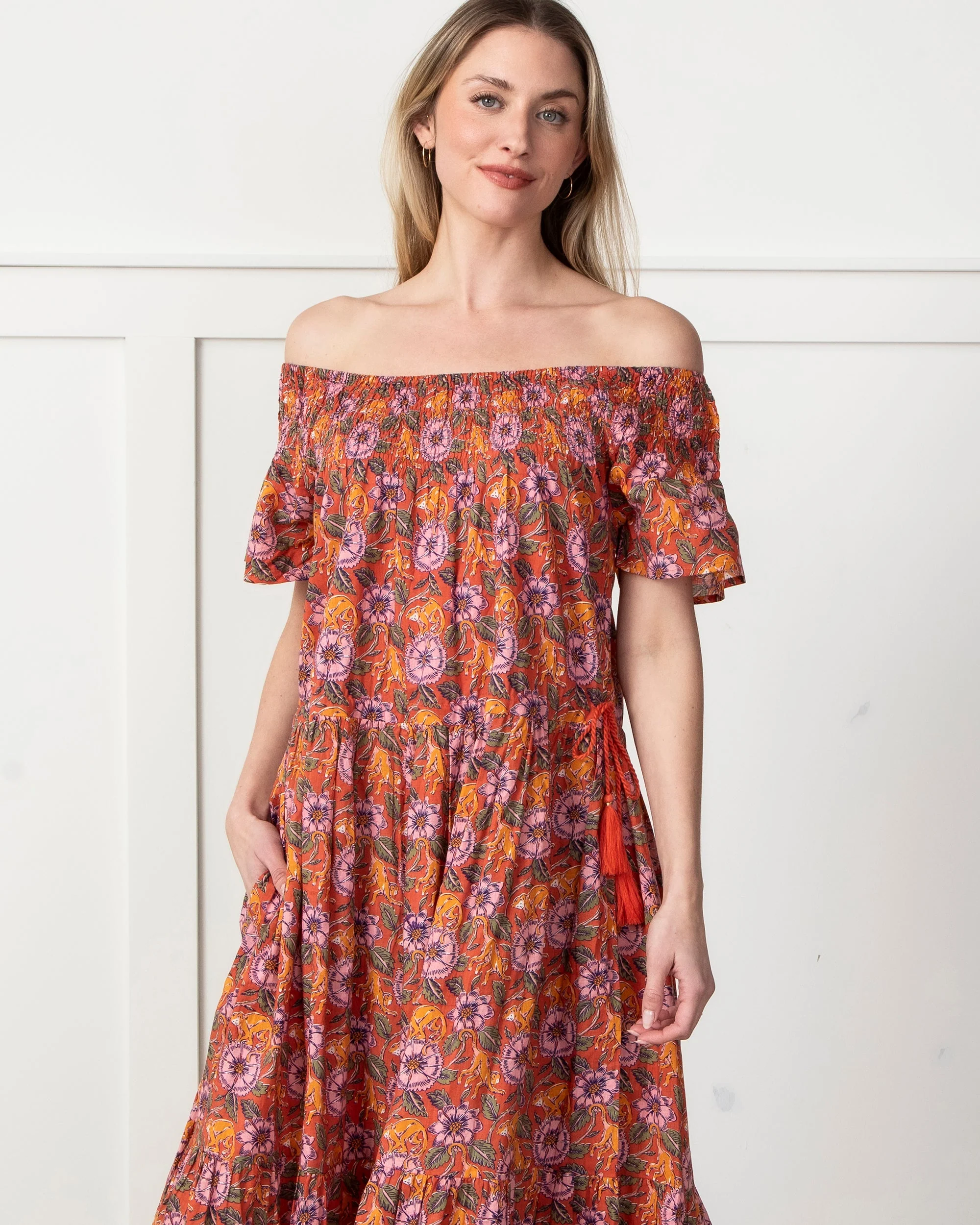 Leaps & Bounds - Eyes on You Dress | Clay Pot - Image 5