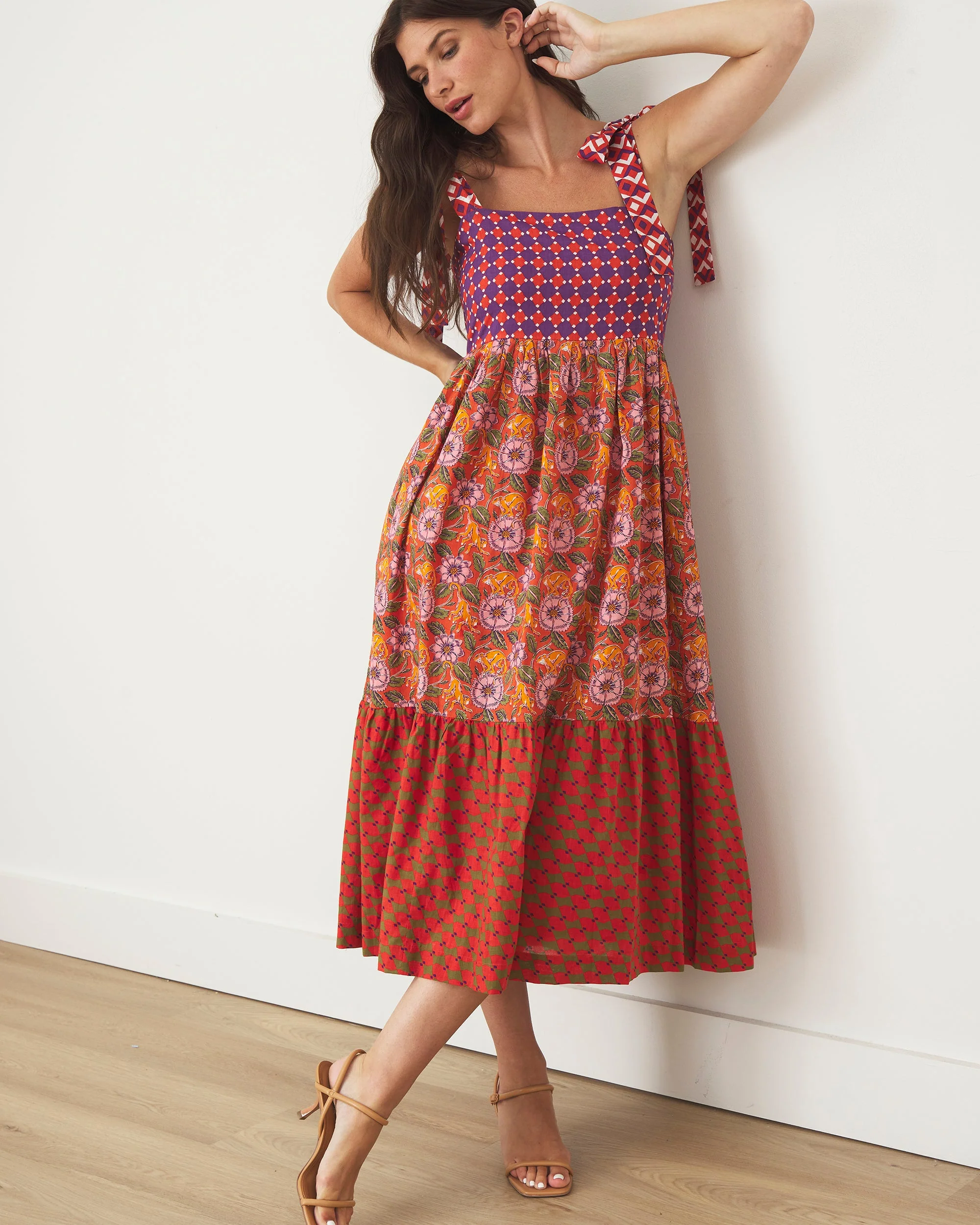 Leaps & Bounds - Way Around Dress | Clay Pot - Image 2