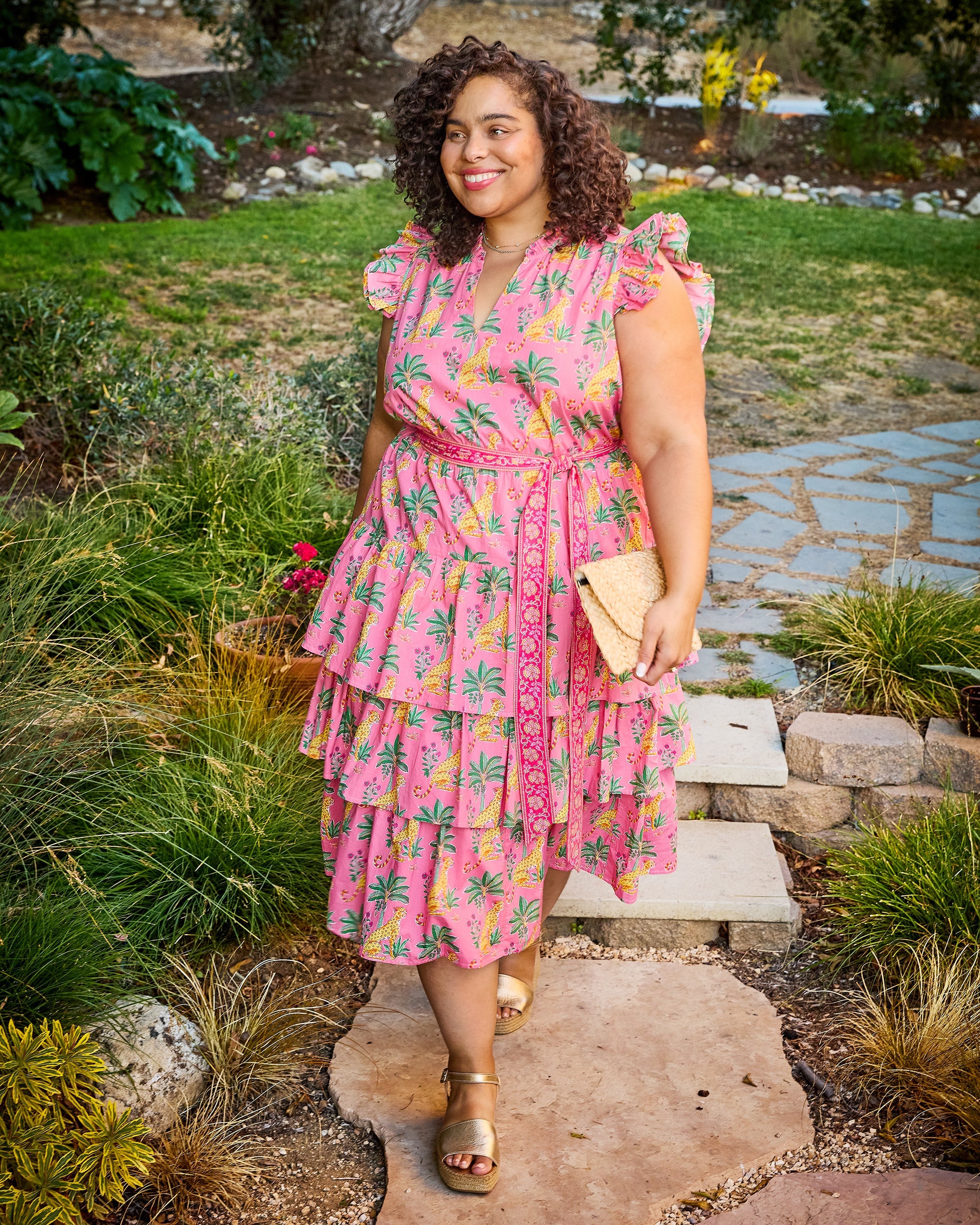 Leopard Mirage - At Ease Dress | Pink Palace - Image 2