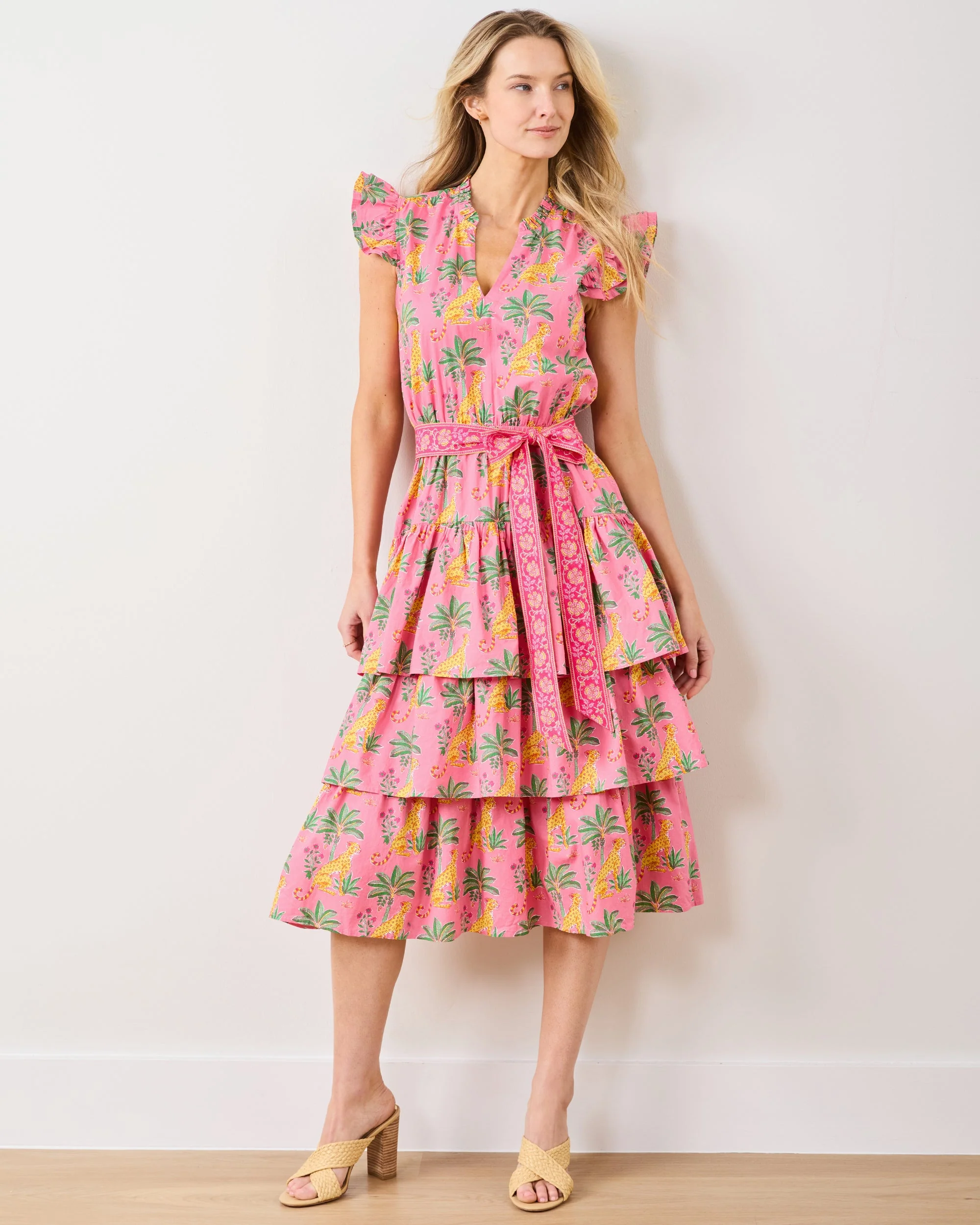 Leopard Mirage - At Ease Dress | Pink Palace - Image 3