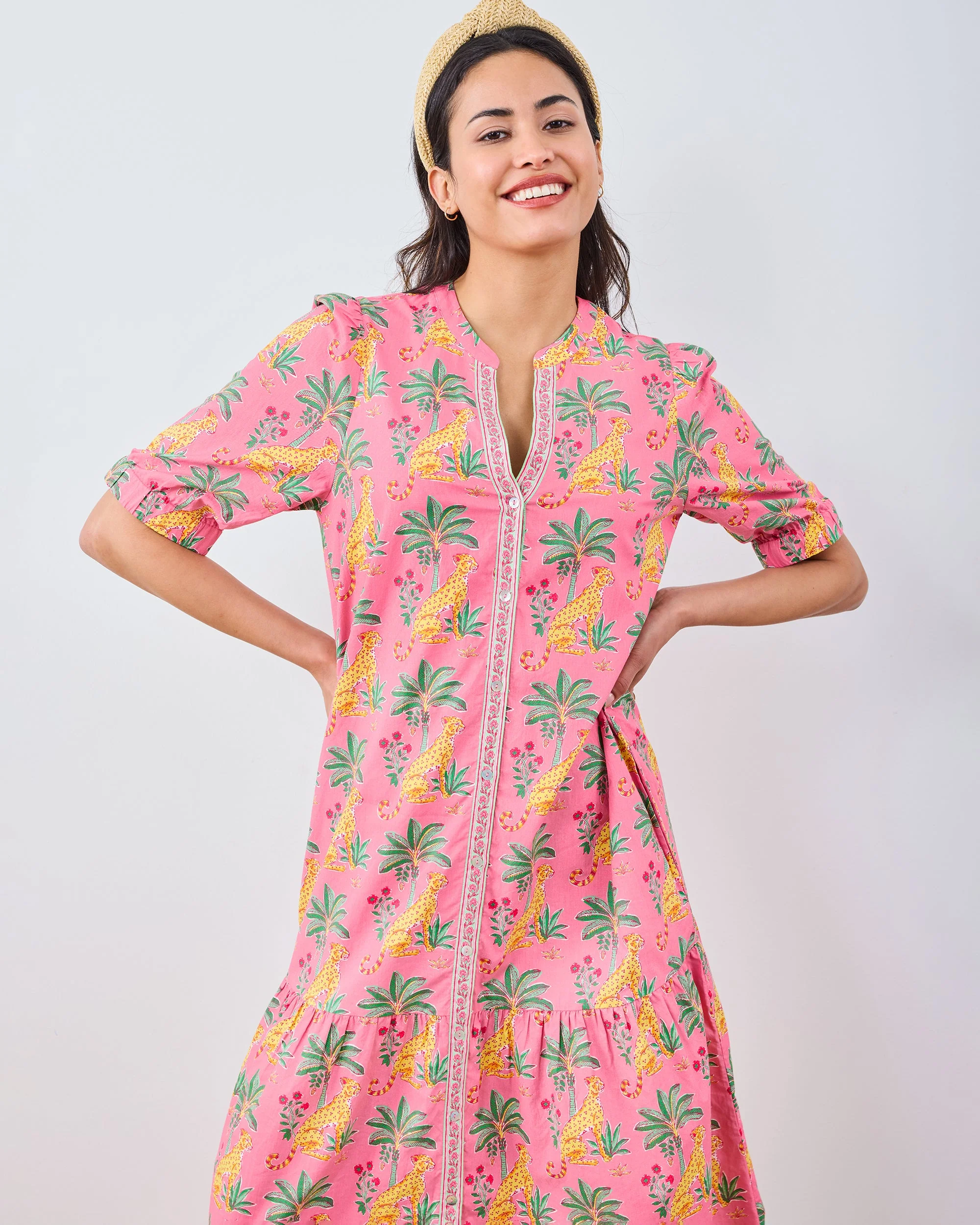 Leopard Mirage - Brunch Dress | Pink Palace - Image 2