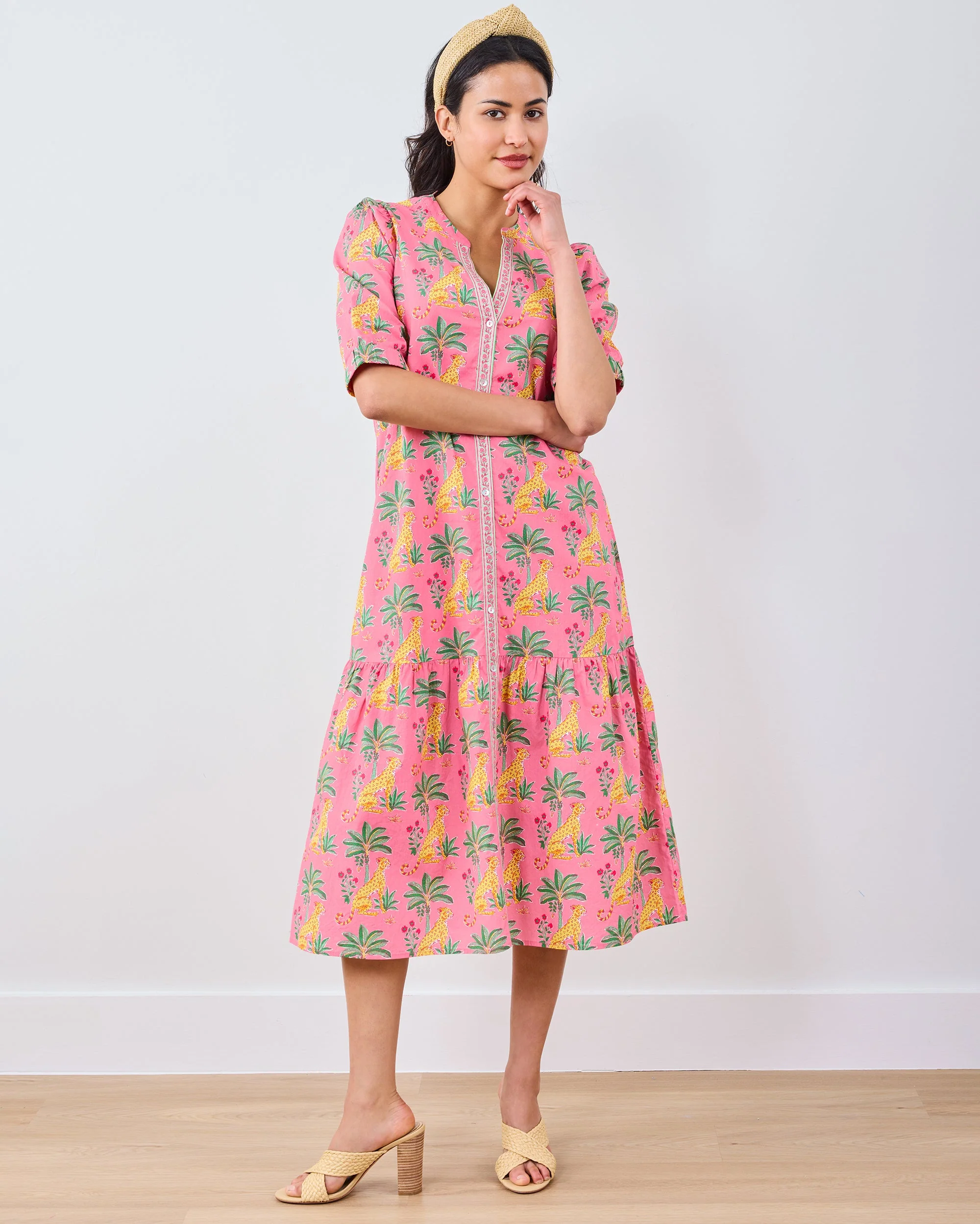 Leopard Mirage - Brunch Dress | Pink Palace - Image 3