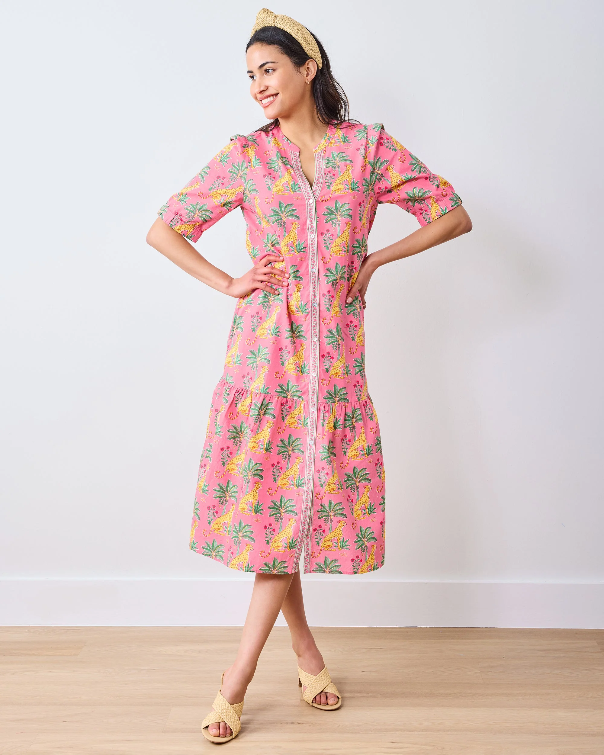 Leopard Mirage - Brunch Dress | Pink Palace - Image 6