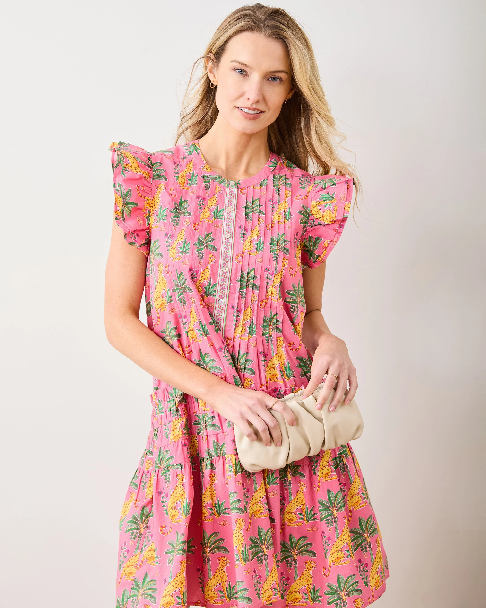 Leopard Mirage - Katie Dress | Pink Palace - Image 5