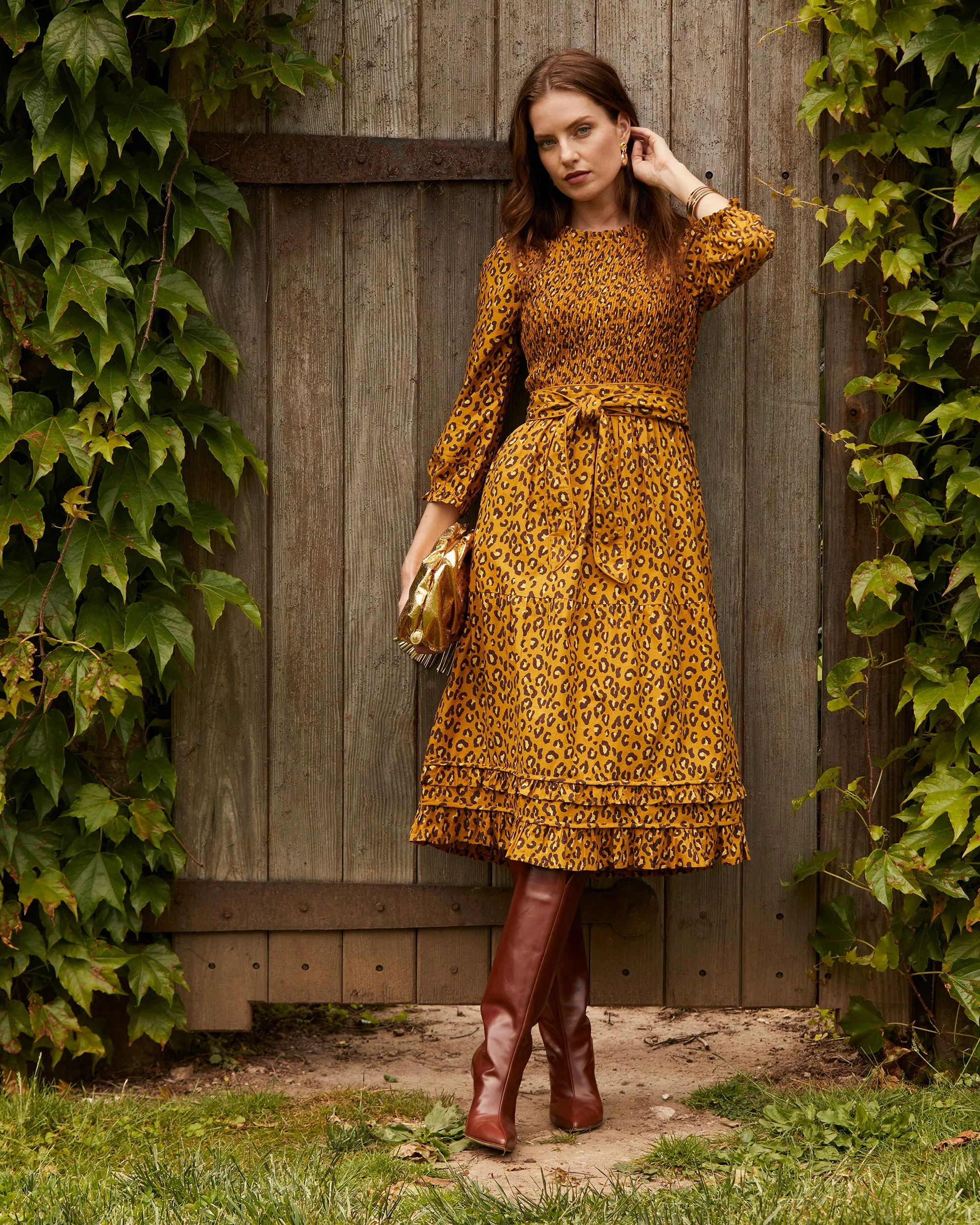 Lounging Leopard - First Impressions Dress | Safari Sunset - Image 2