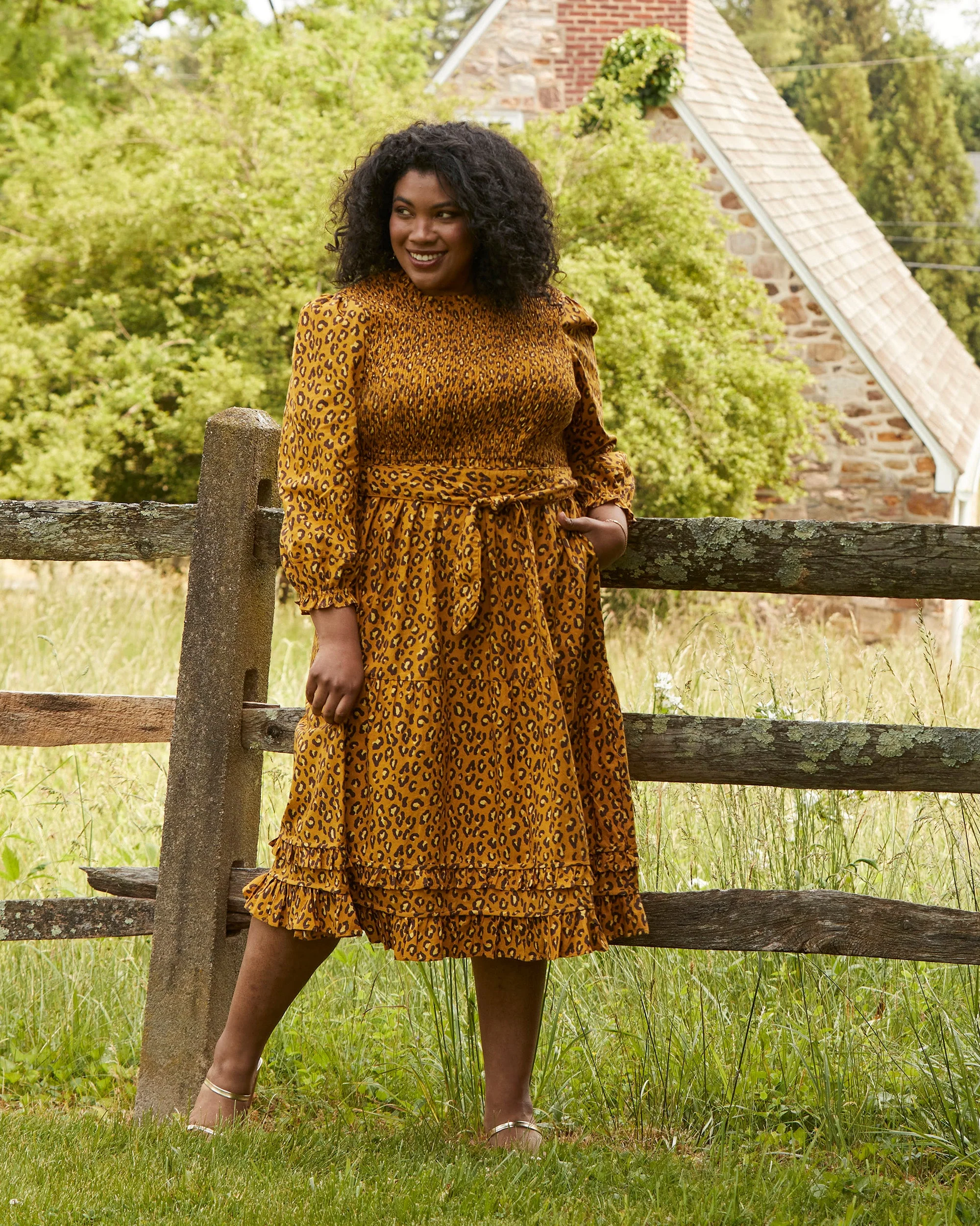 Lounging Leopard - First Impressions Dress | Safari Sunset - Image 4