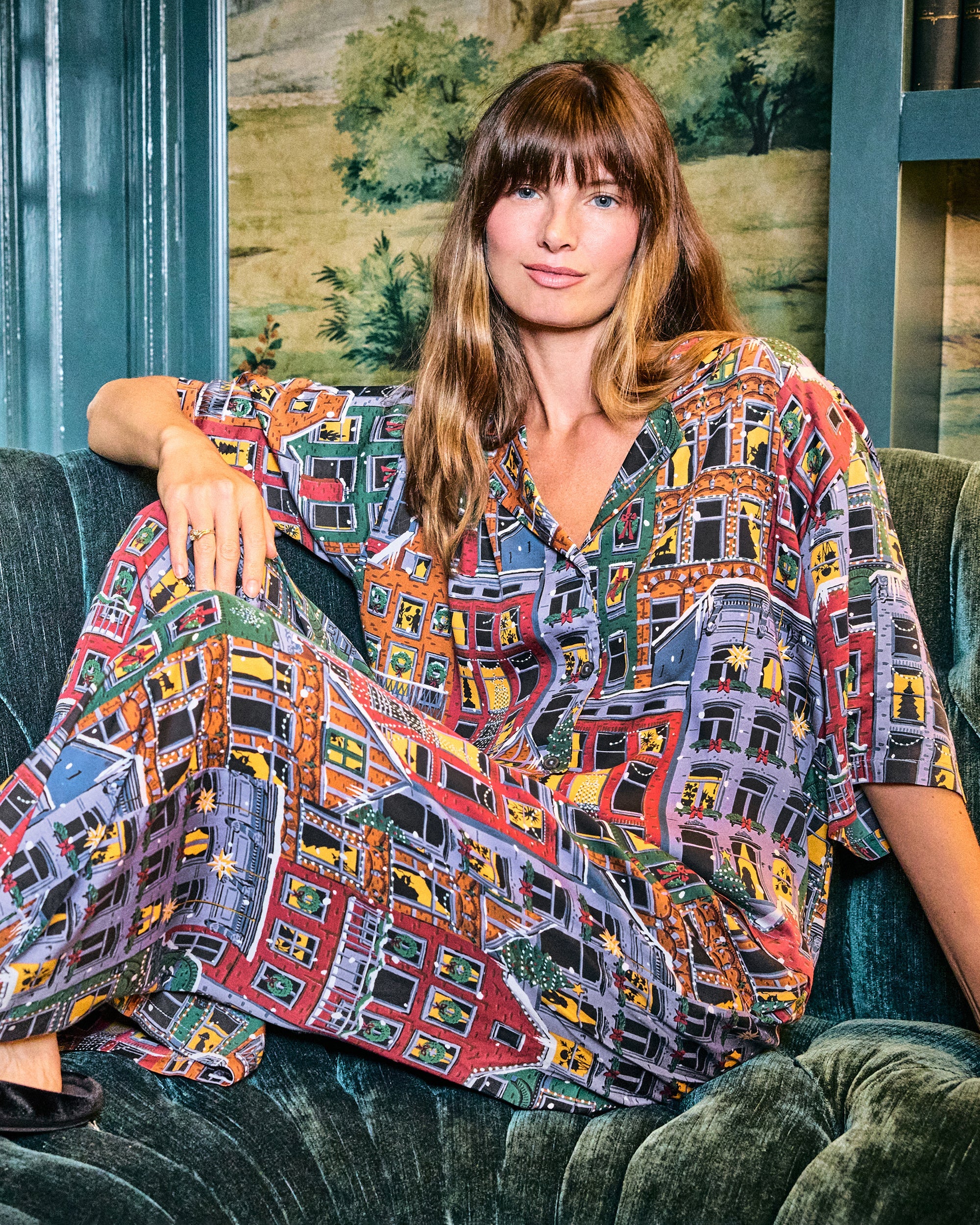 Manhattan Christmas - Eco Satin Wildest Dreams Set | Cozy Brownstone