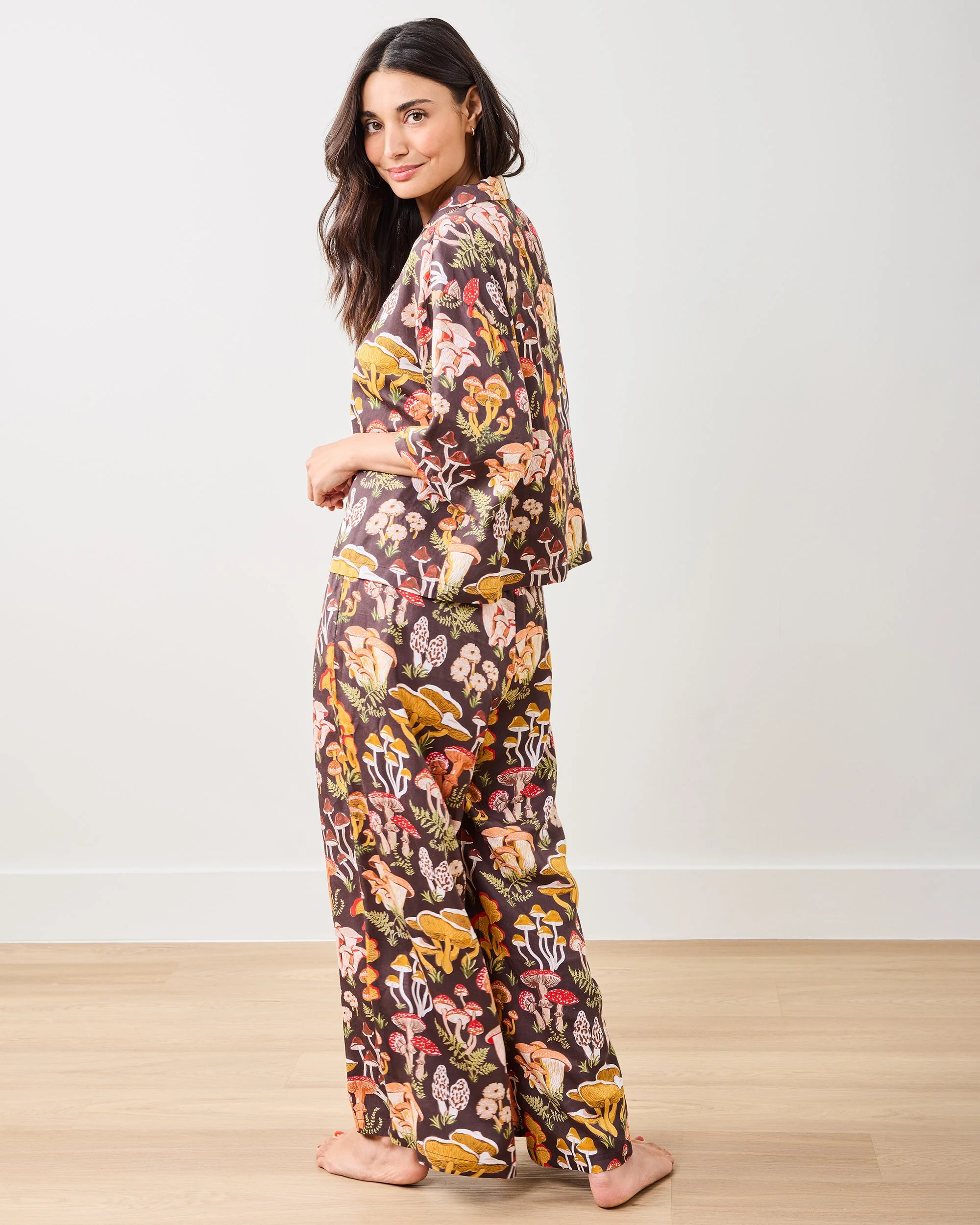 Mushroom Medley - Eco Satin Wildest Dreams Set | Truffle - Image 4