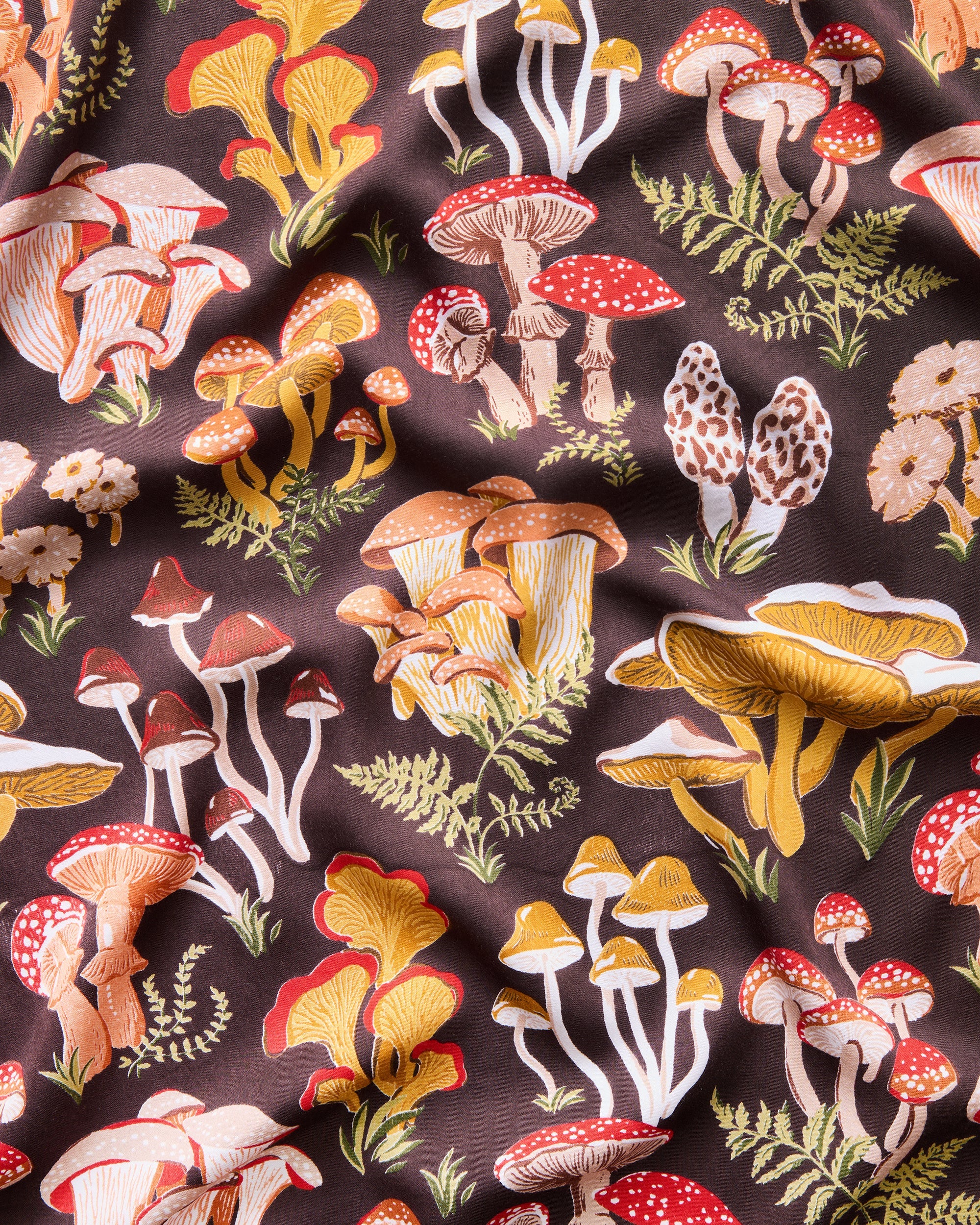 Mushroom Medley - Eco Satin Wildest Dreams Set | Truffle - Image 7