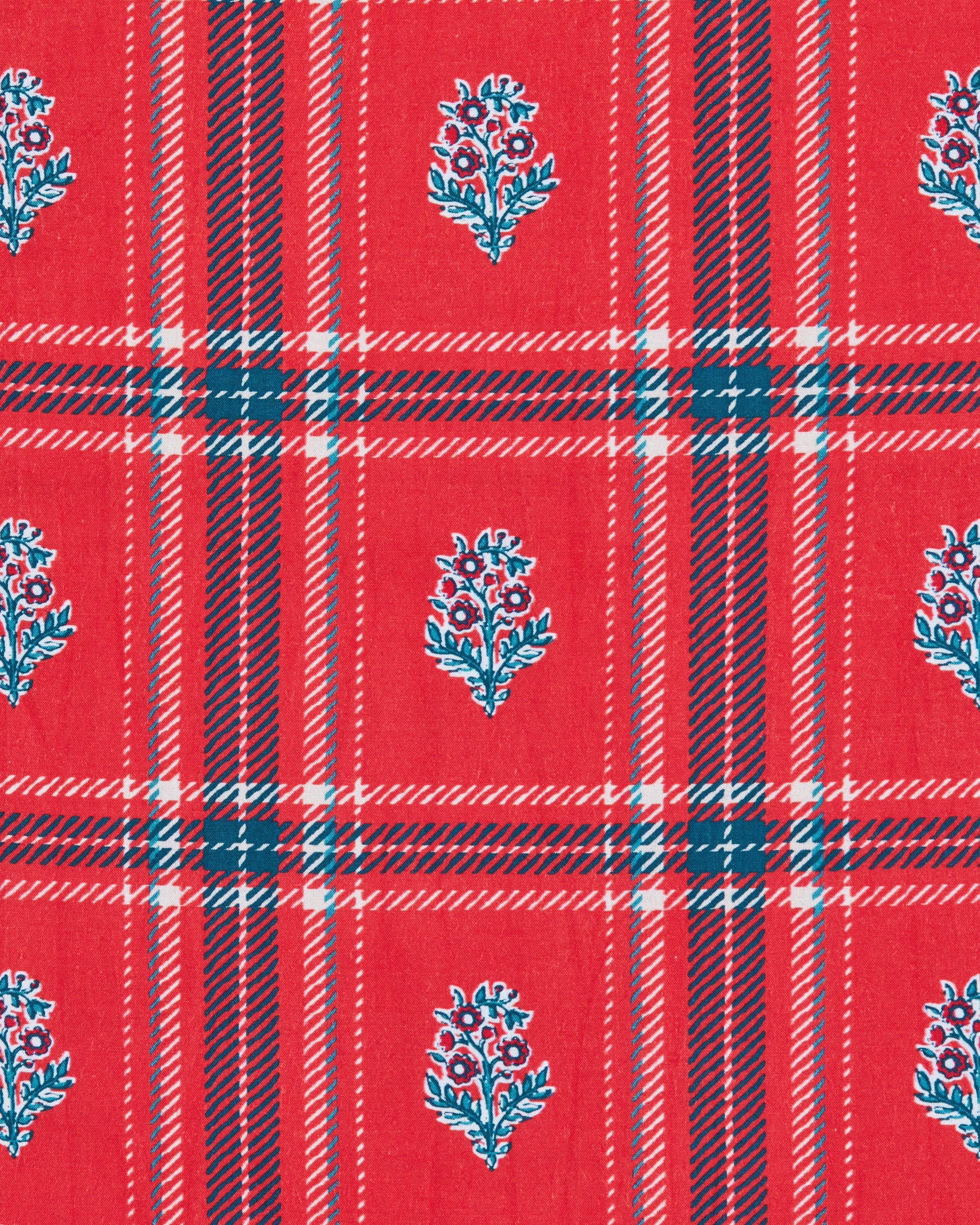 Nostalgia Plaid - Main Street Dress | Joyful Red - Image 7
