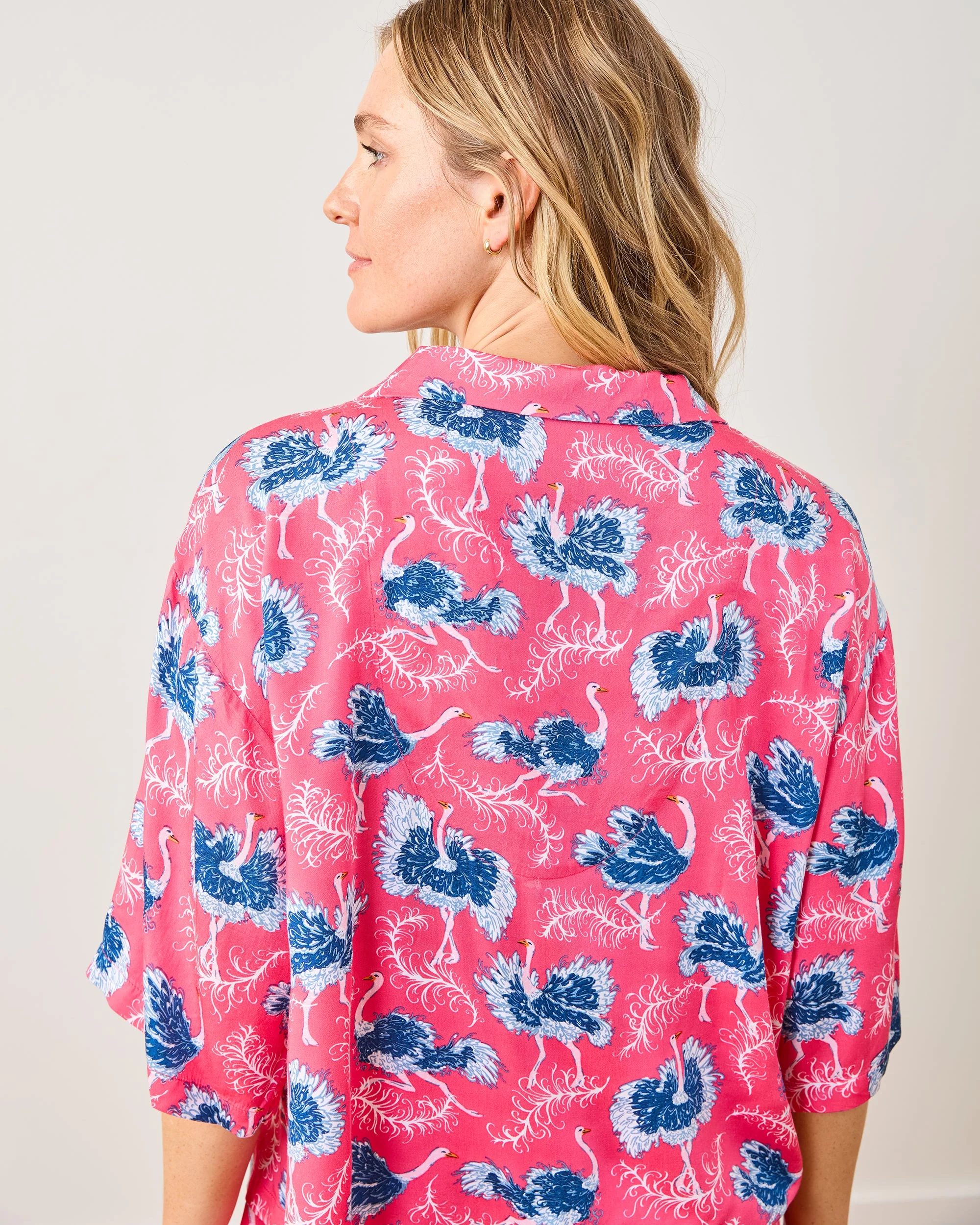 Ostrich Dance - Eco Satin Wildest Dreams Set | Fancy Pink - Image 4