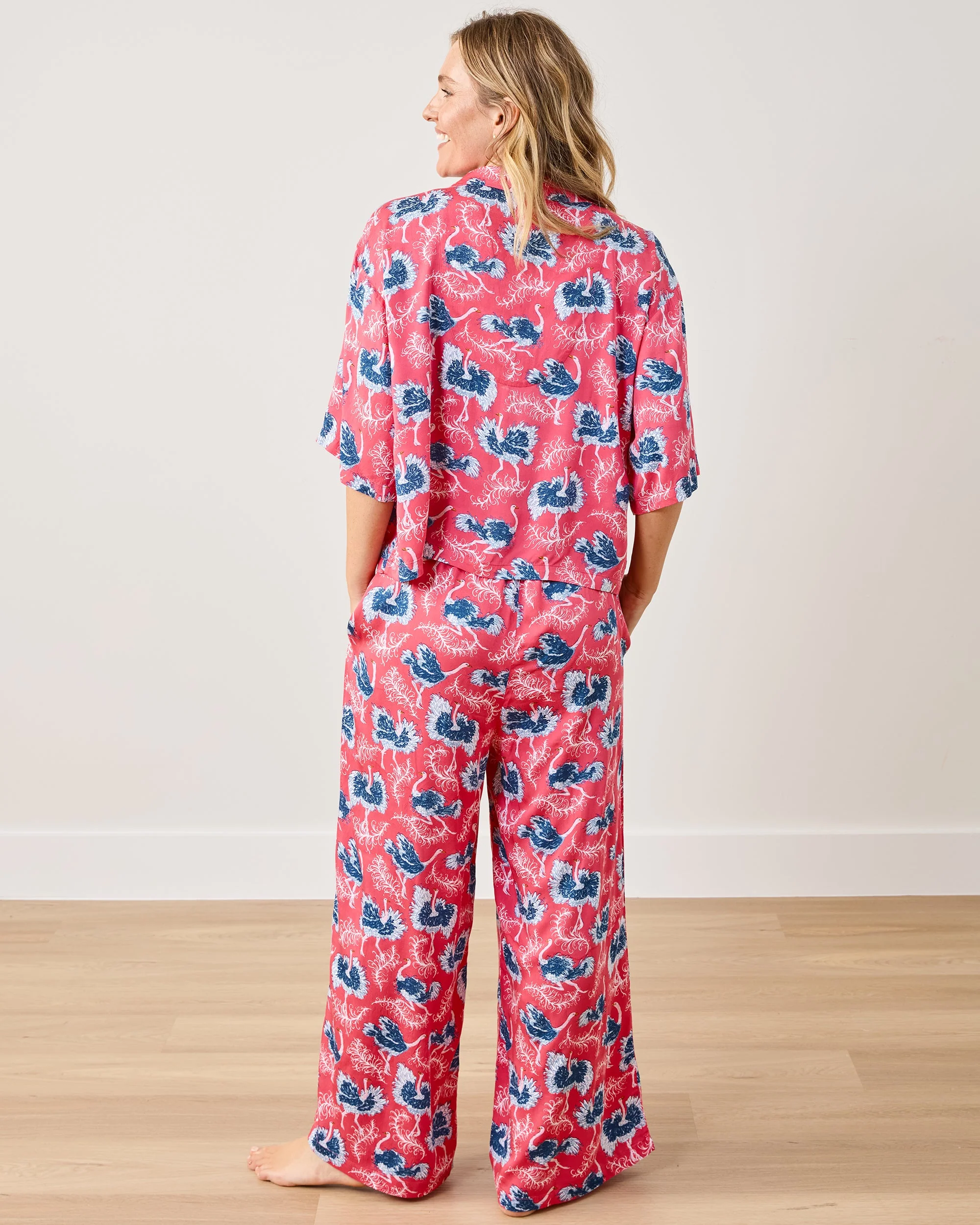 Ostrich Dance - Eco Satin Wildest Dreams Set | Fancy Pink - Image 5