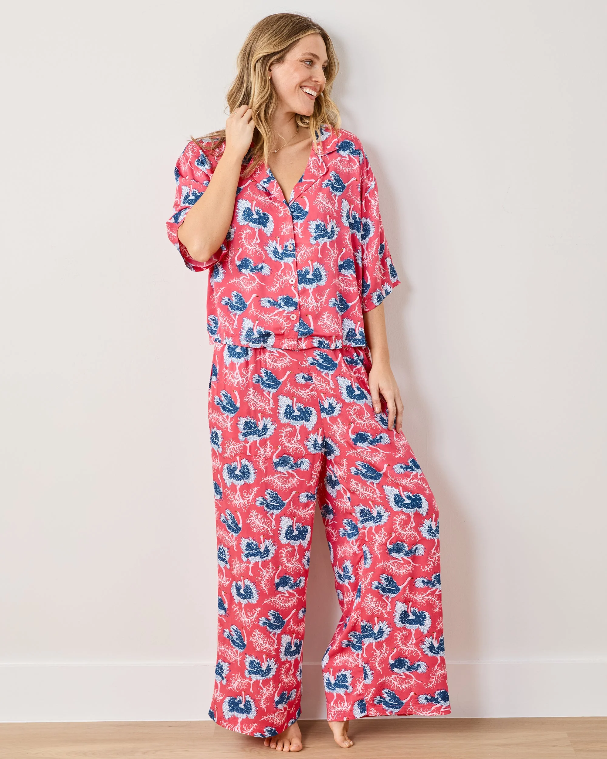 Ostrich Dance - Eco Satin Wildest Dreams Set | Fancy Pink - Image 6