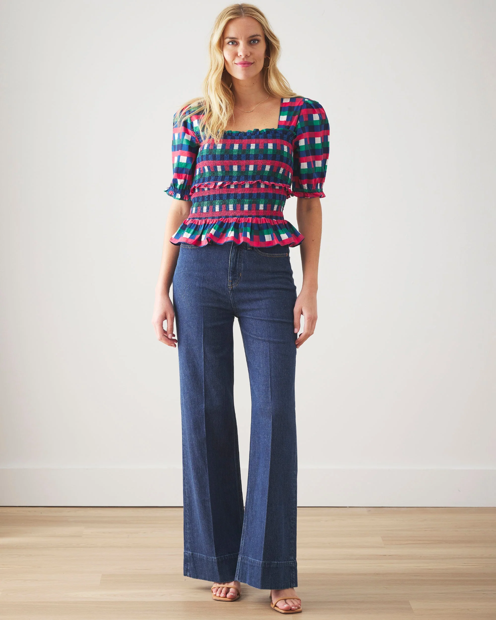 Painted Pixels - Sophisticated Soiree Top | Jewel Multi - Image 2