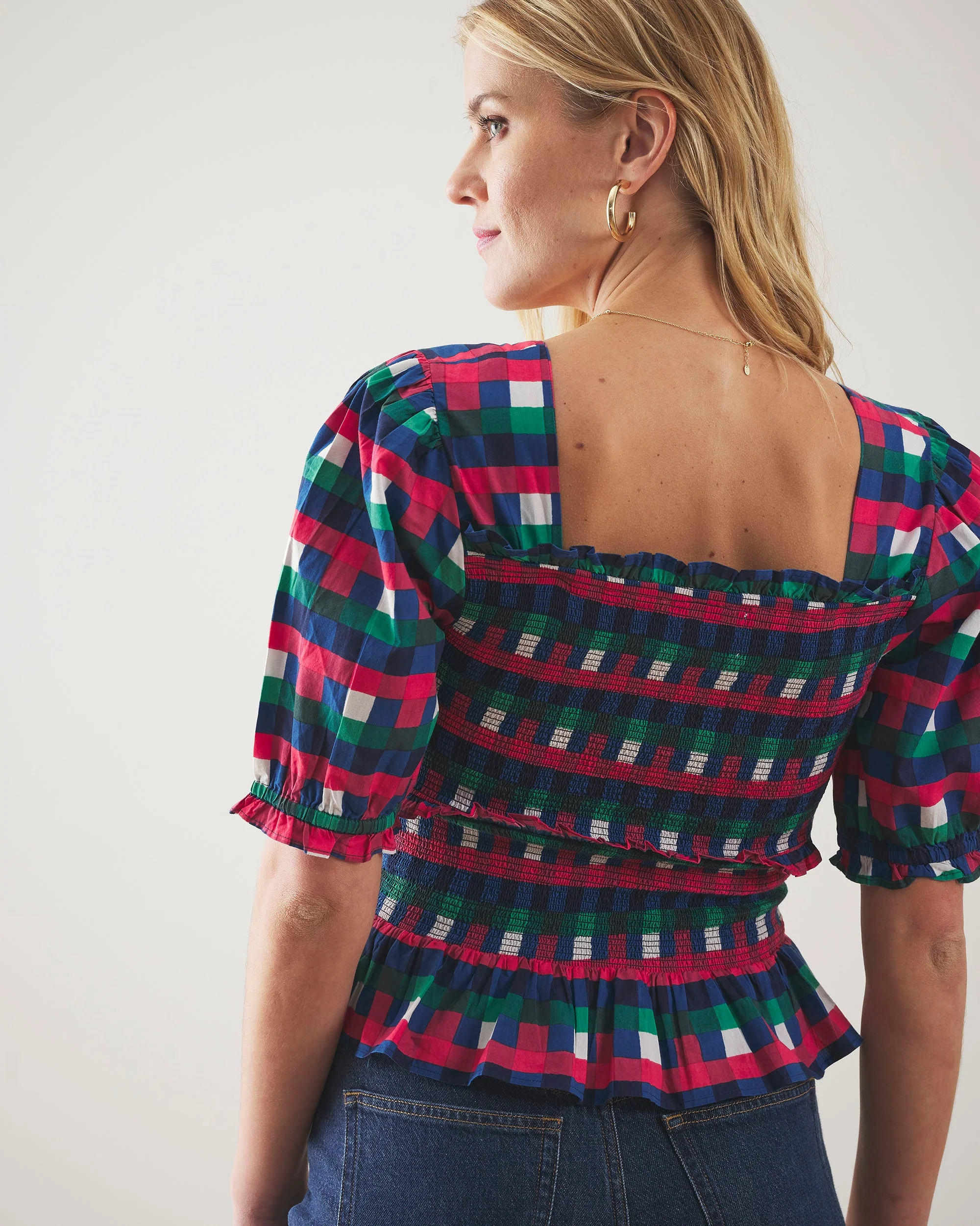 Painted Pixels - Sophisticated Soiree Top | Jewel Multi - Image 4