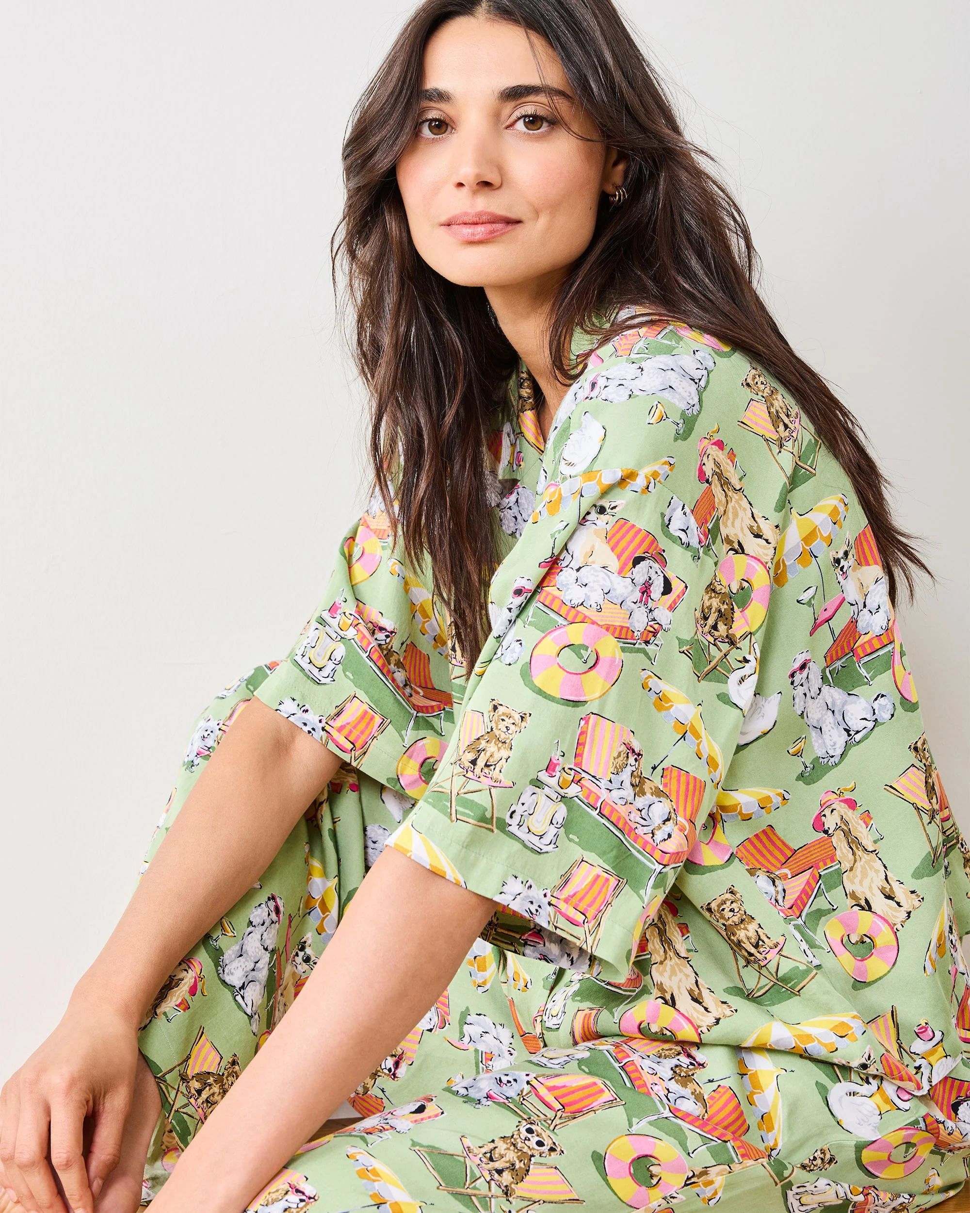 Palm Royale Pooches - Eco Satin Wildest Dreams Set | Grasshopper - Image 2