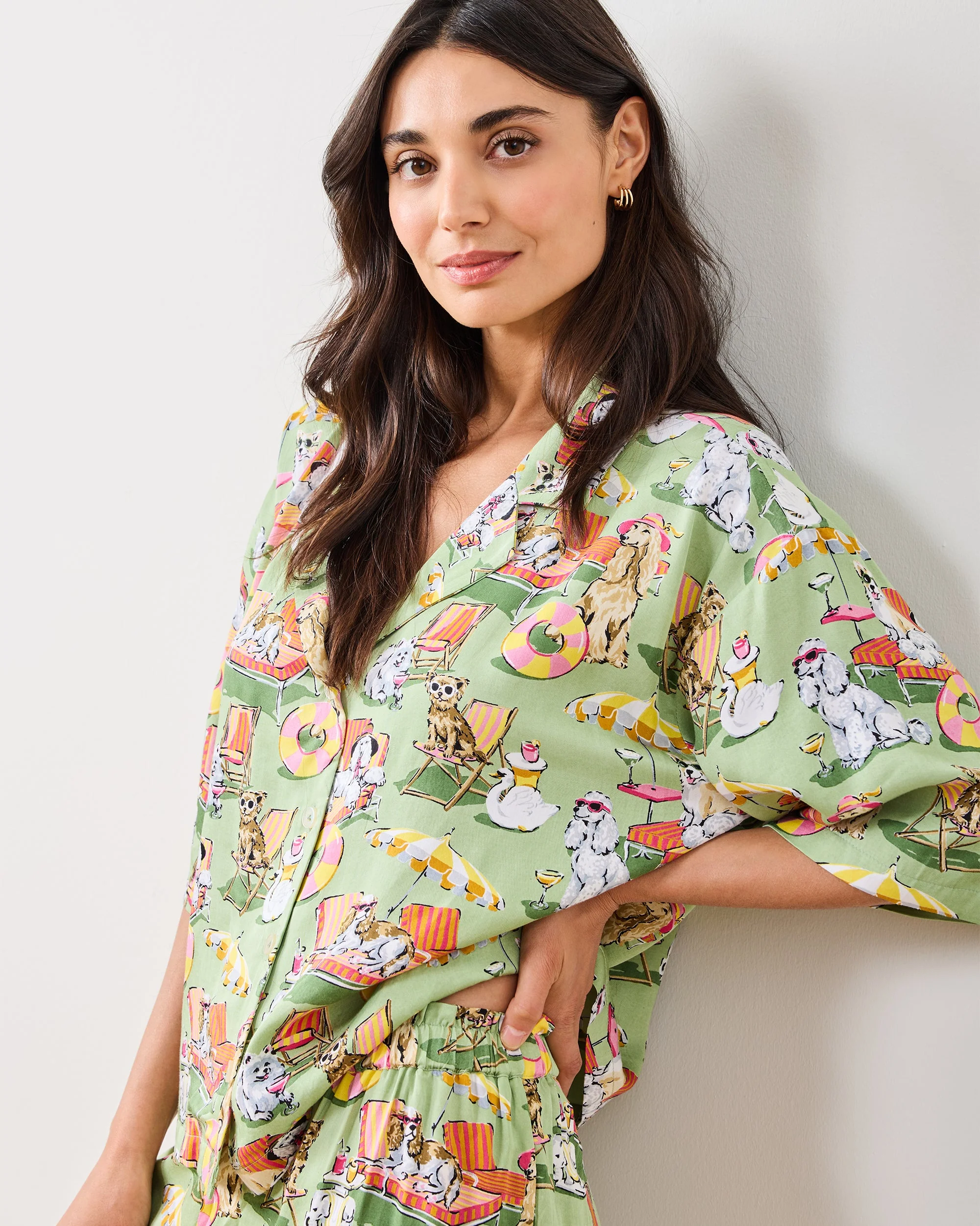 Palm Royale Pooches - Eco Satin Wildest Dreams Set | Grasshopper - Image 5