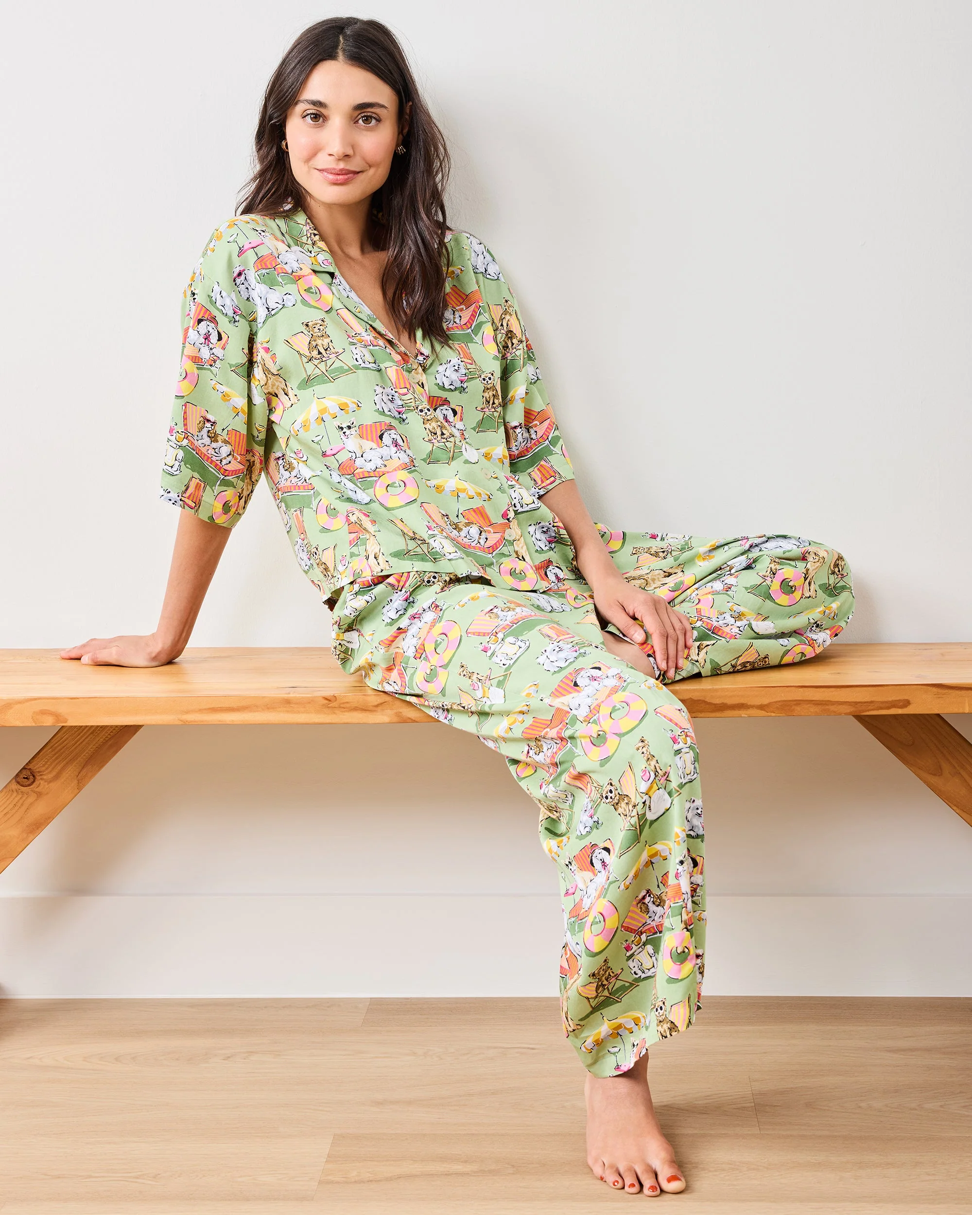 Palm Royale Pooches - Eco Satin Wildest Dreams Set | Grasshopper - Image 6