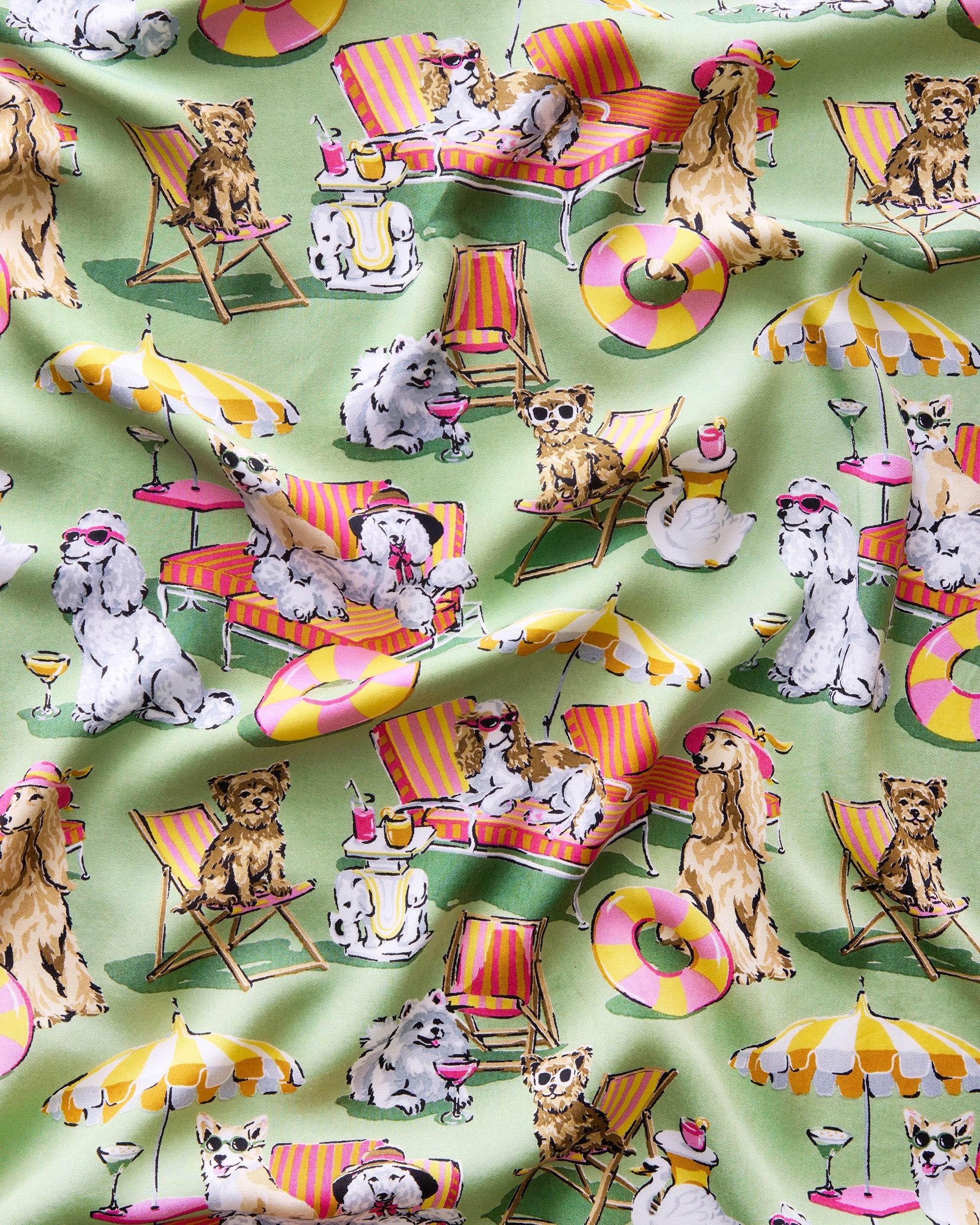 Palm Royale Pooches - Eco Satin Wildest Dreams Set | Grasshopper - Image 7