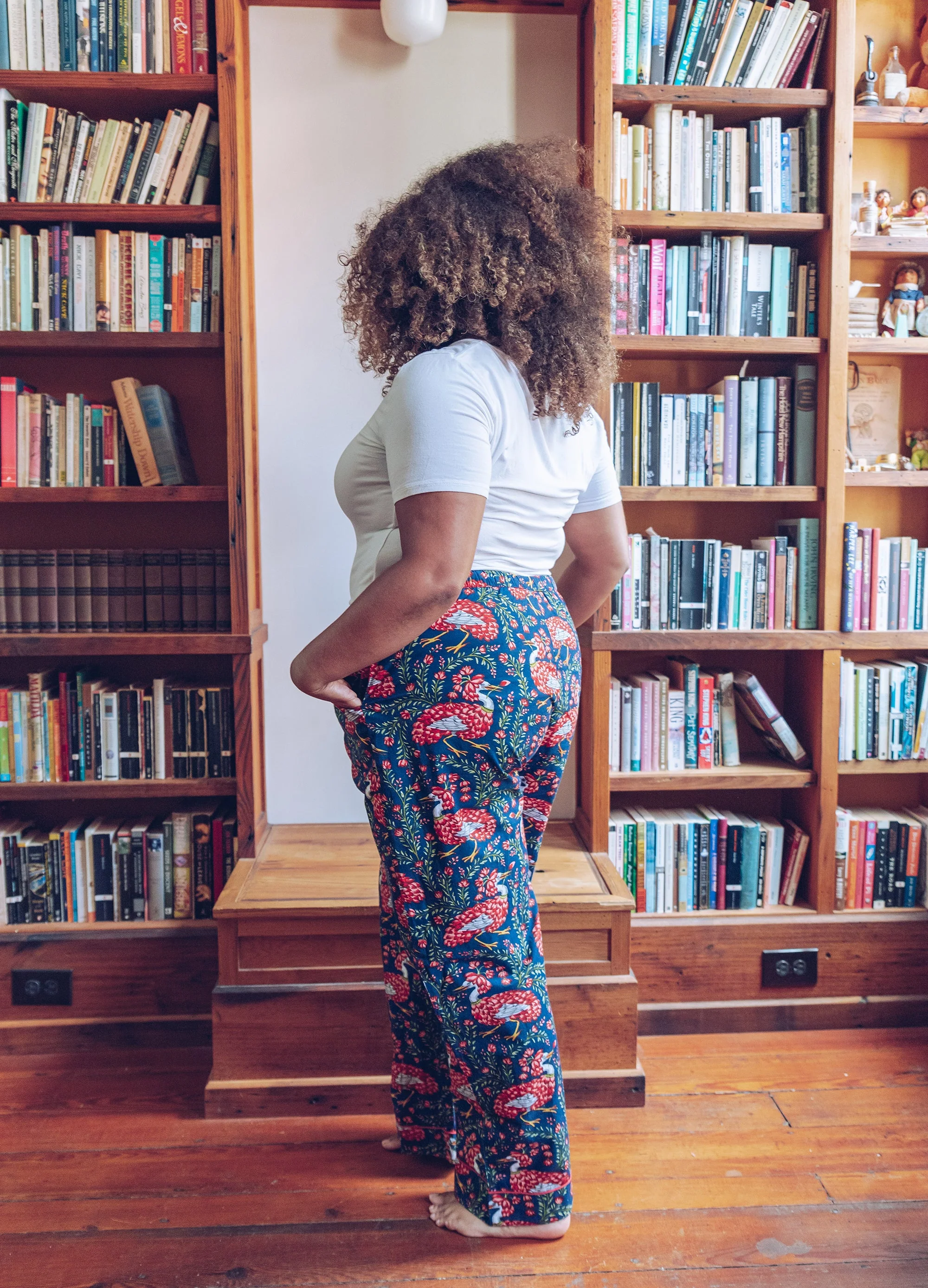 Queen Lotus - PJ Pants | Indigo - Image 3