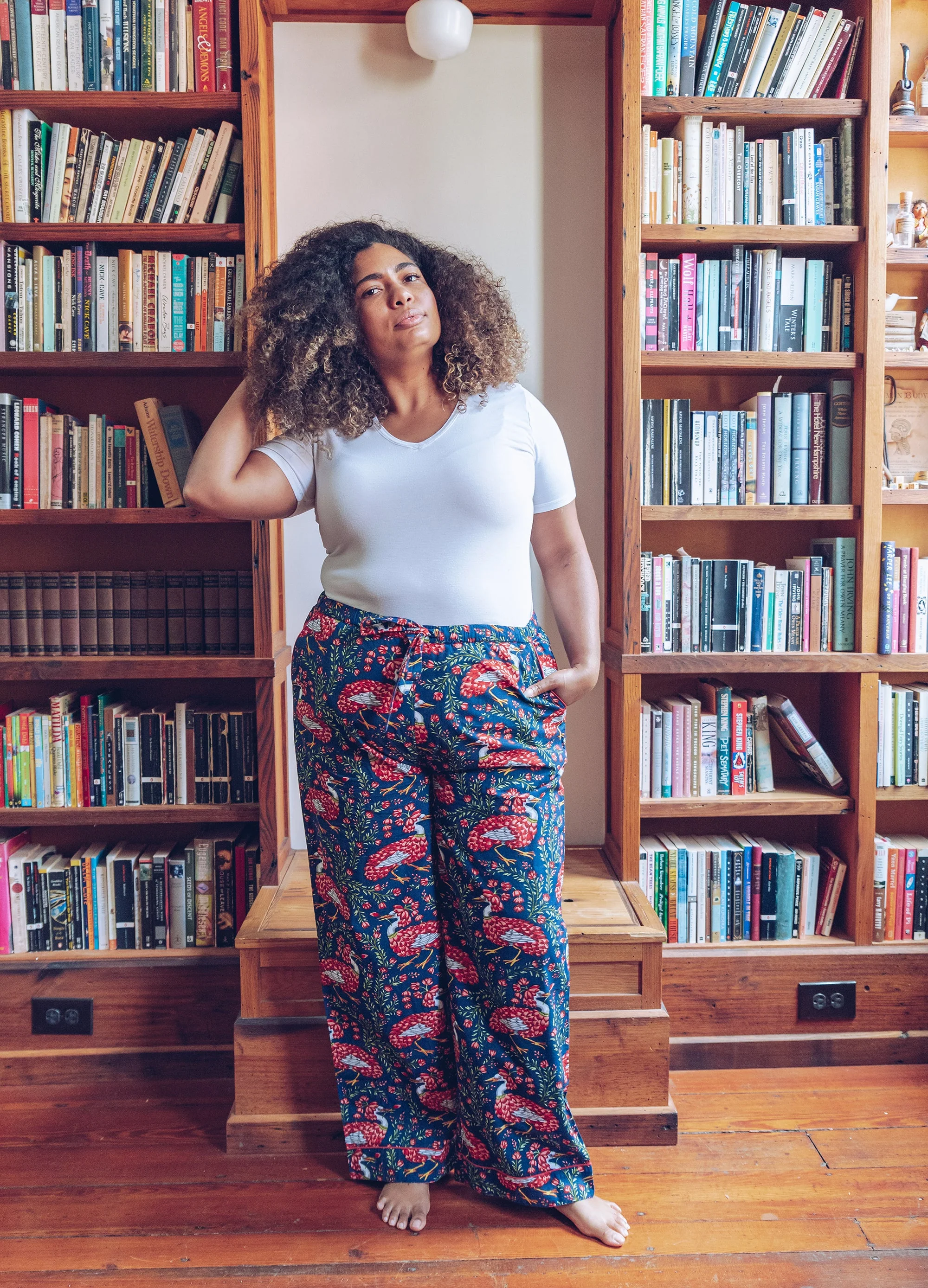 Queen Lotus - PJ Pants | Indigo - Image 4