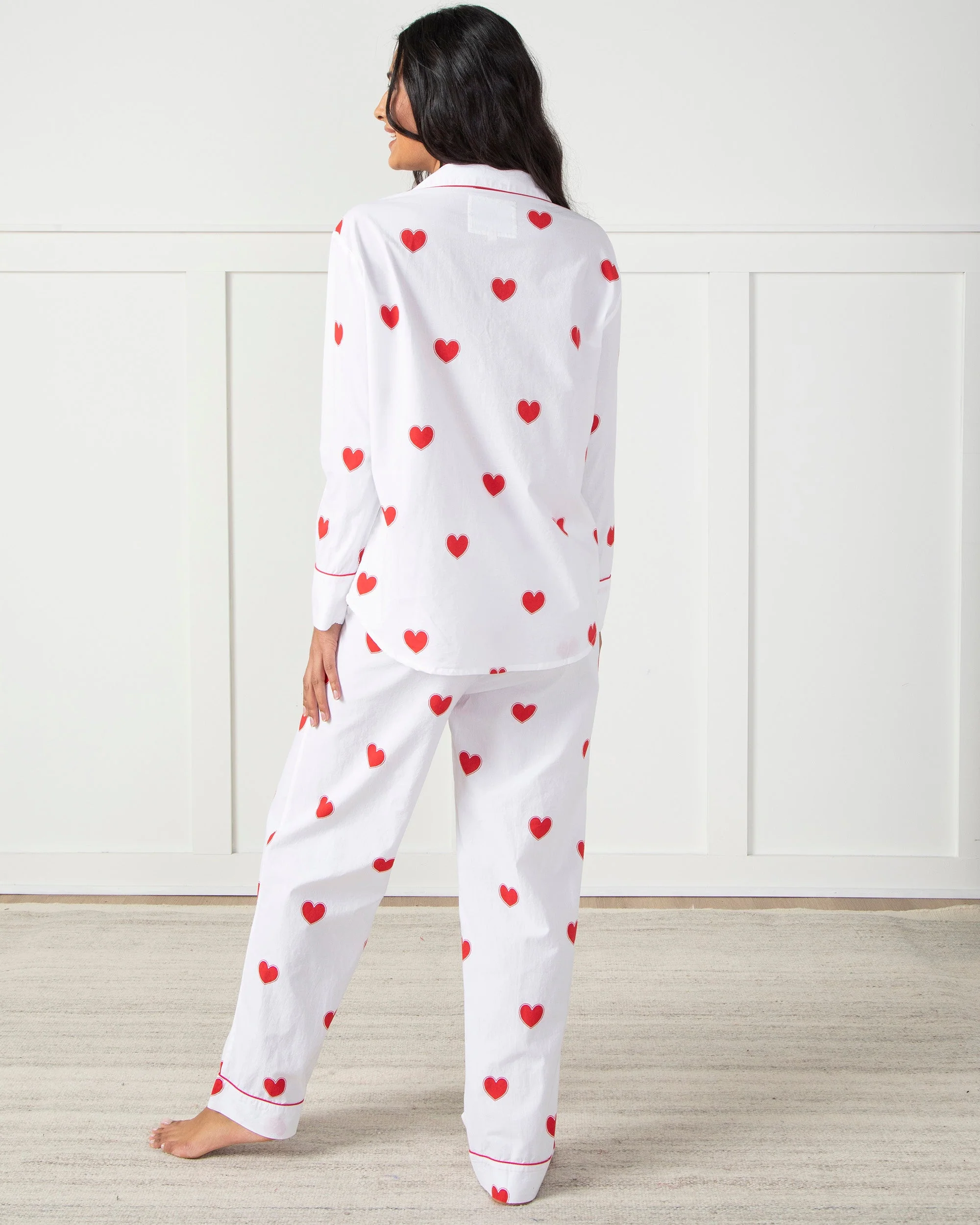 Queen of Hearts - Long PJ Set | Ruby Cloud - Image 6