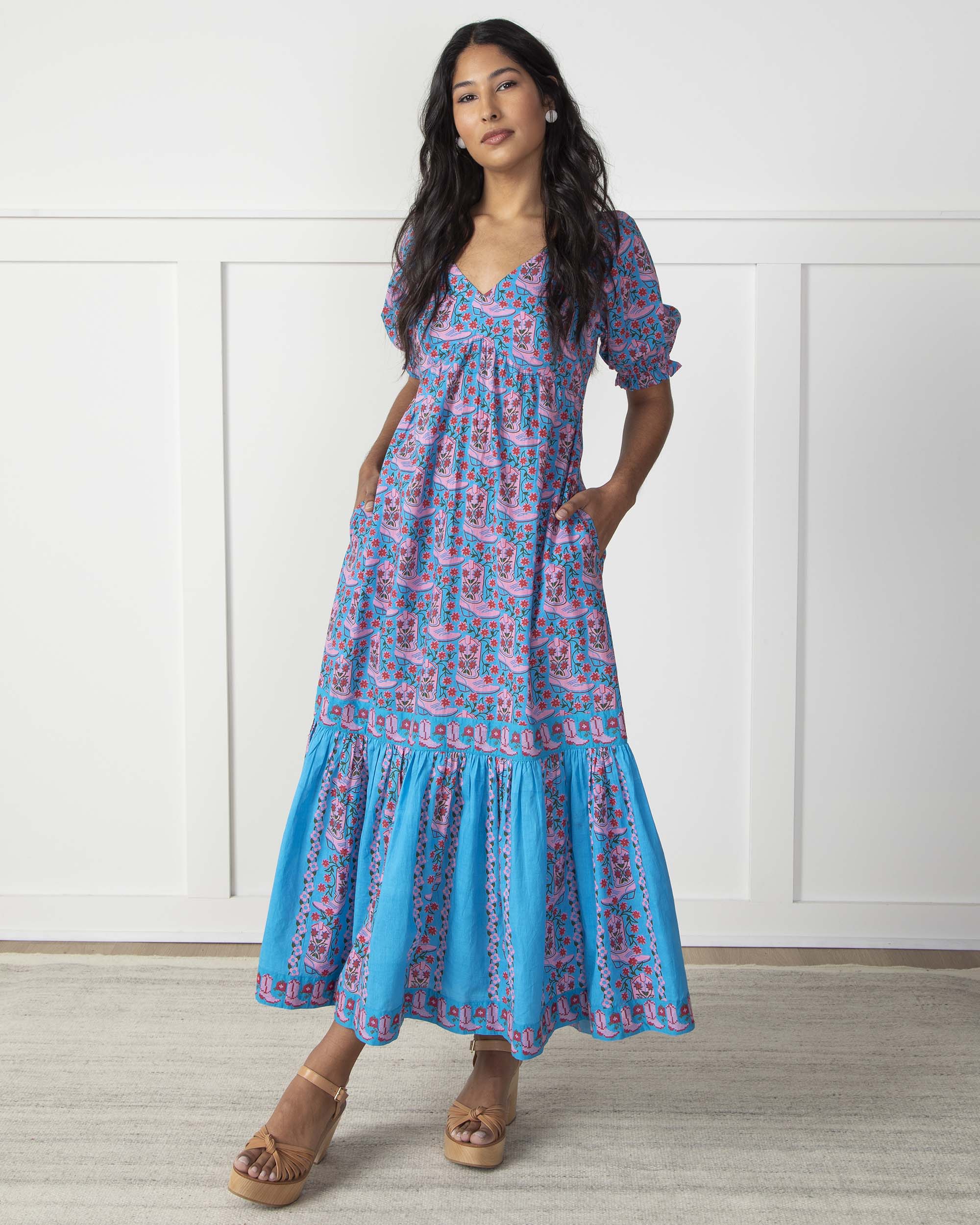 Rhinestone Cowgirl - Good Graces Dress | Blue Jean - Image 3