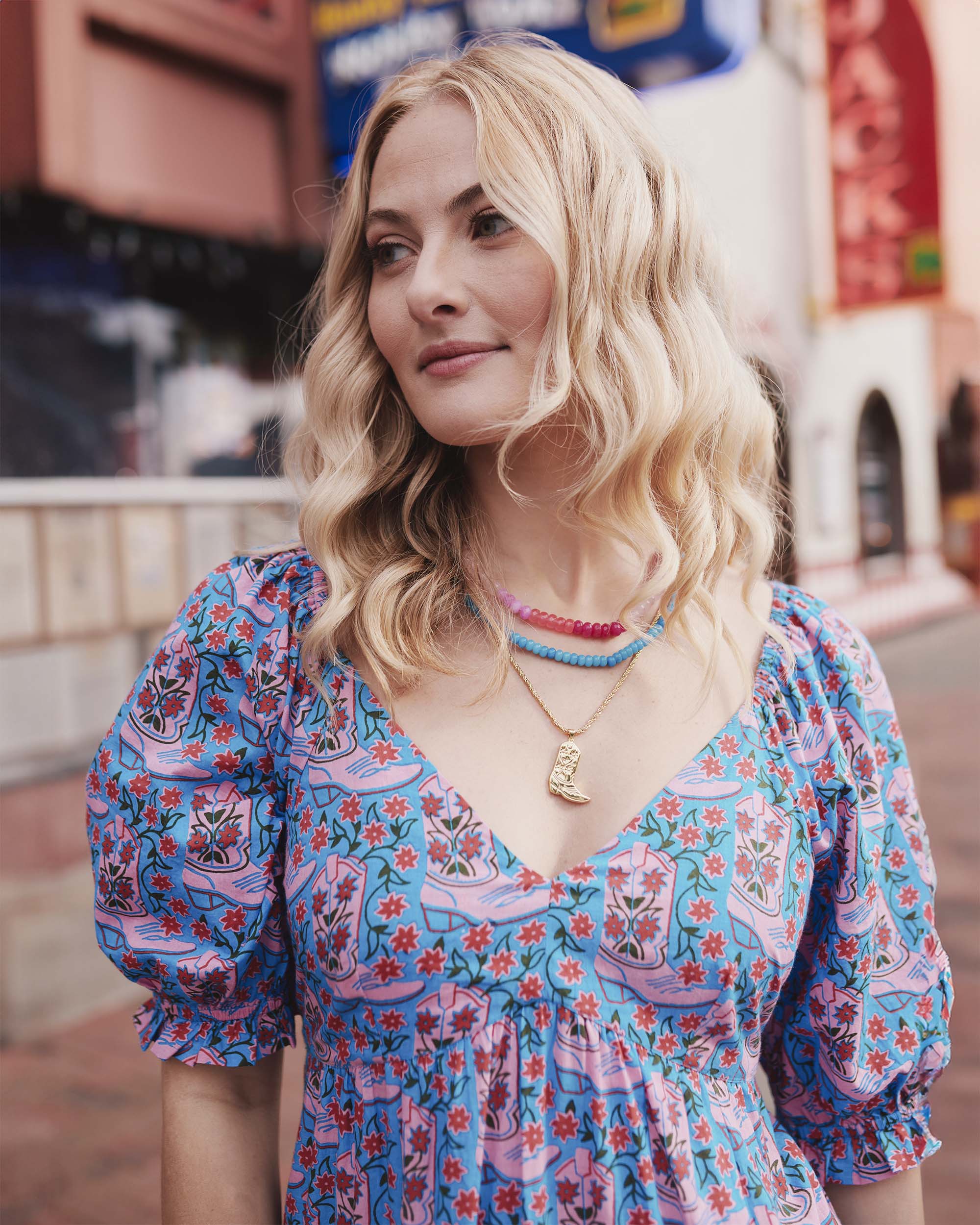Rhinestone Cowgirl - Good Graces Dress | Blue Jean - Image 8