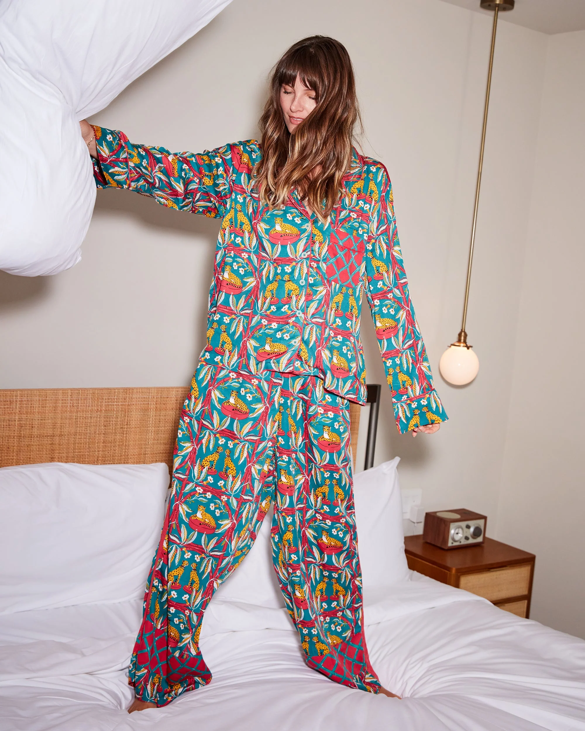 Royal Cheetah - Eco Satin Rittenhouse Set | Ruby & Jade - Image 6